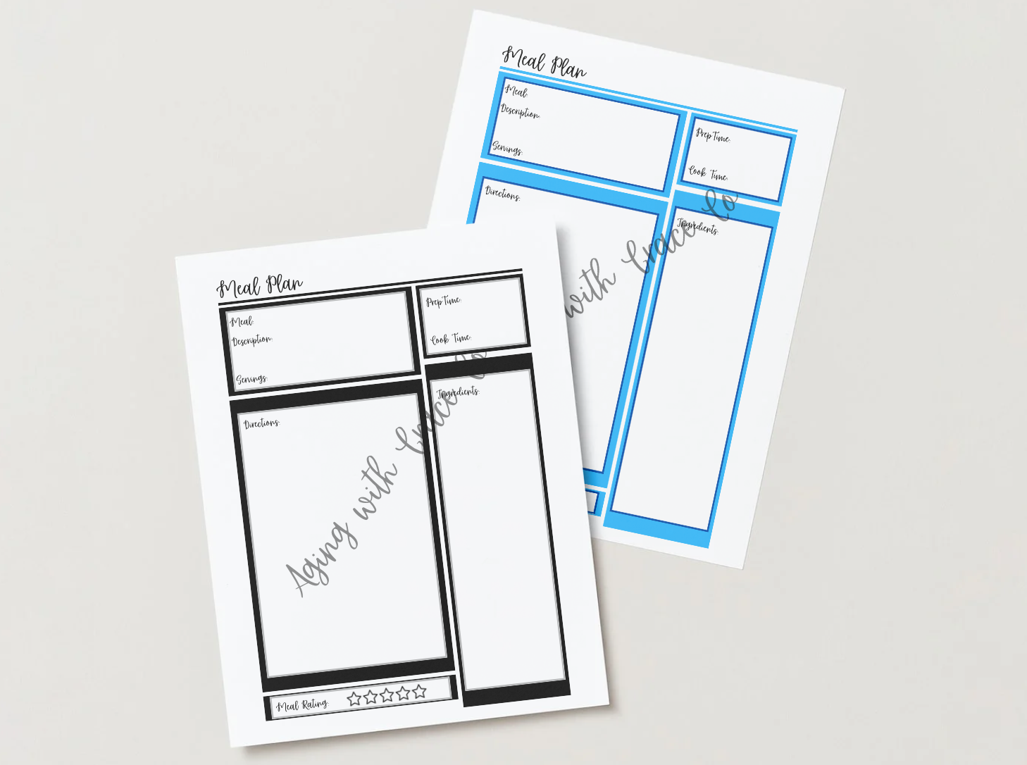 Meal Planner Template