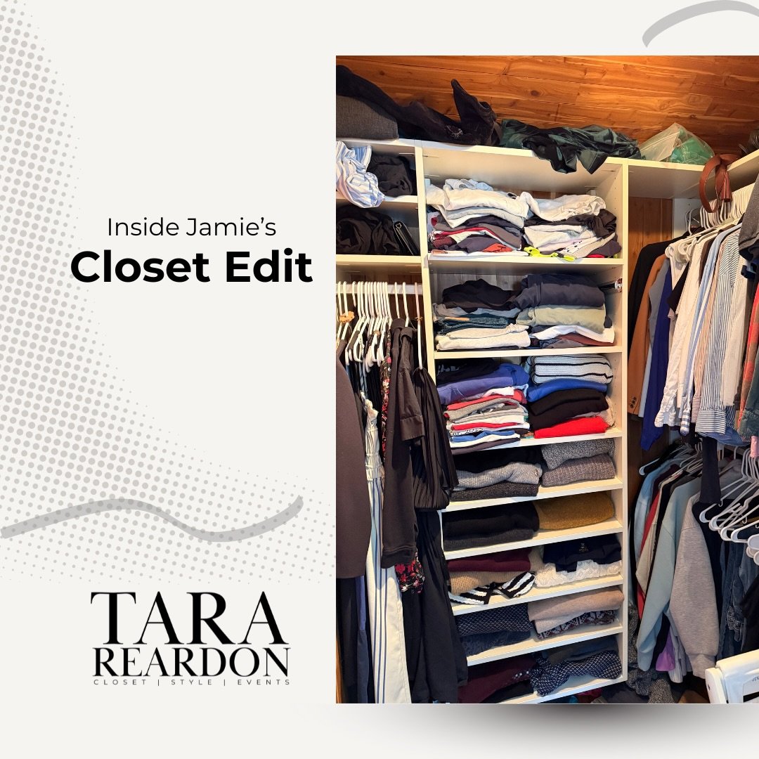 Behind every calm morning is a really good closet system👊🏼

Check out Jamie's Closet Edit before and after &mdash; some simple decluttering and color-coding resulted in a easier to navigate closet that is dangerously satisfying!

By introducing bas