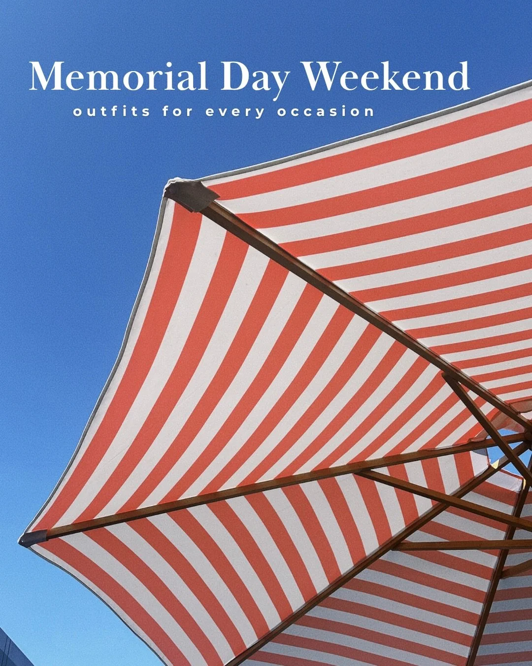 Consider this your Memorial Day Weekend style sheet sheet 🇺🇸🤍

Cute, effortless outfit ideas for every invite on your calendar &ndash; brunch, BBQs, beach days, and beyond!

Save this post for outfit inspo before the festivities begin ☀️Comment MD