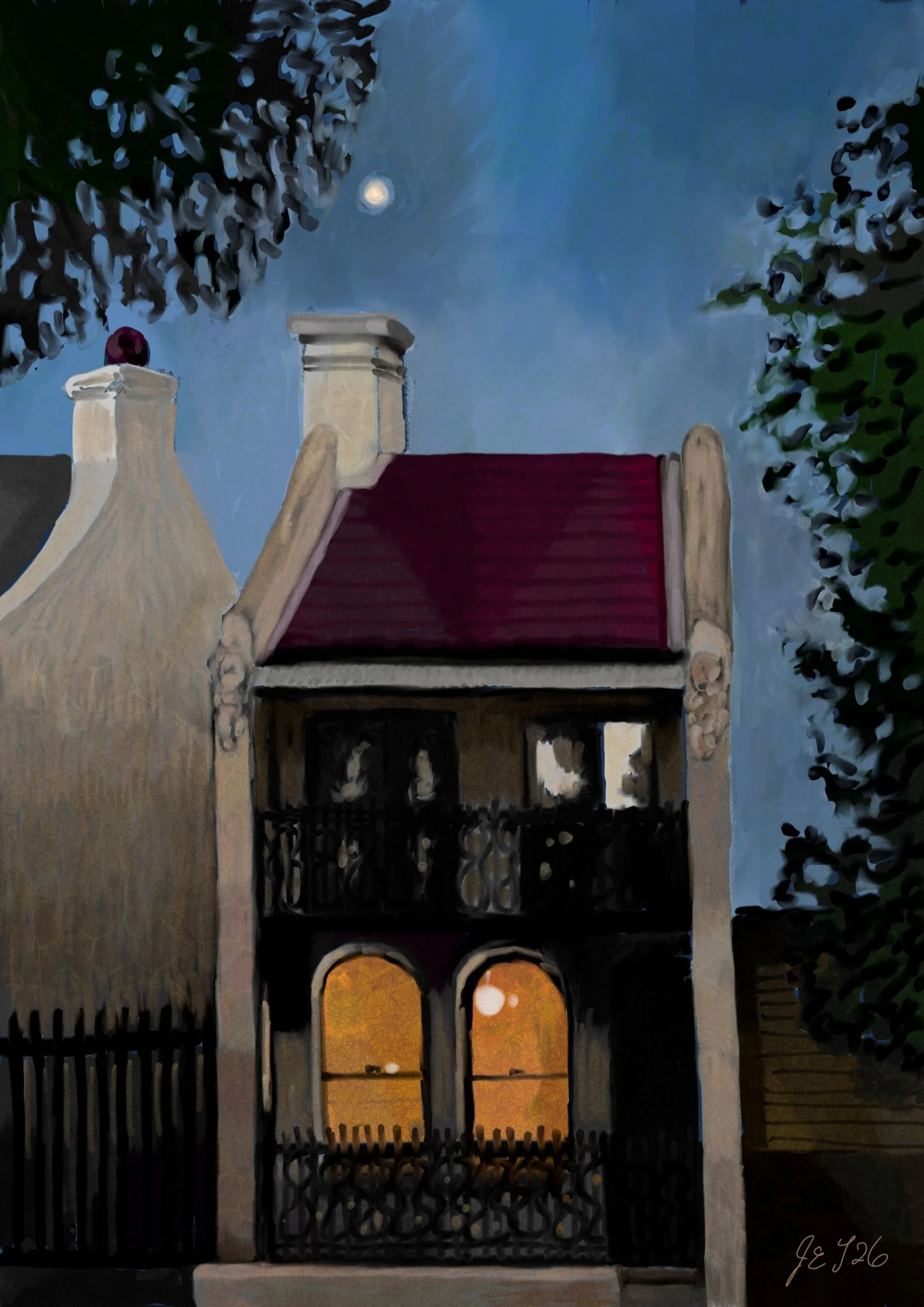 Evening House, Illawarra Rd