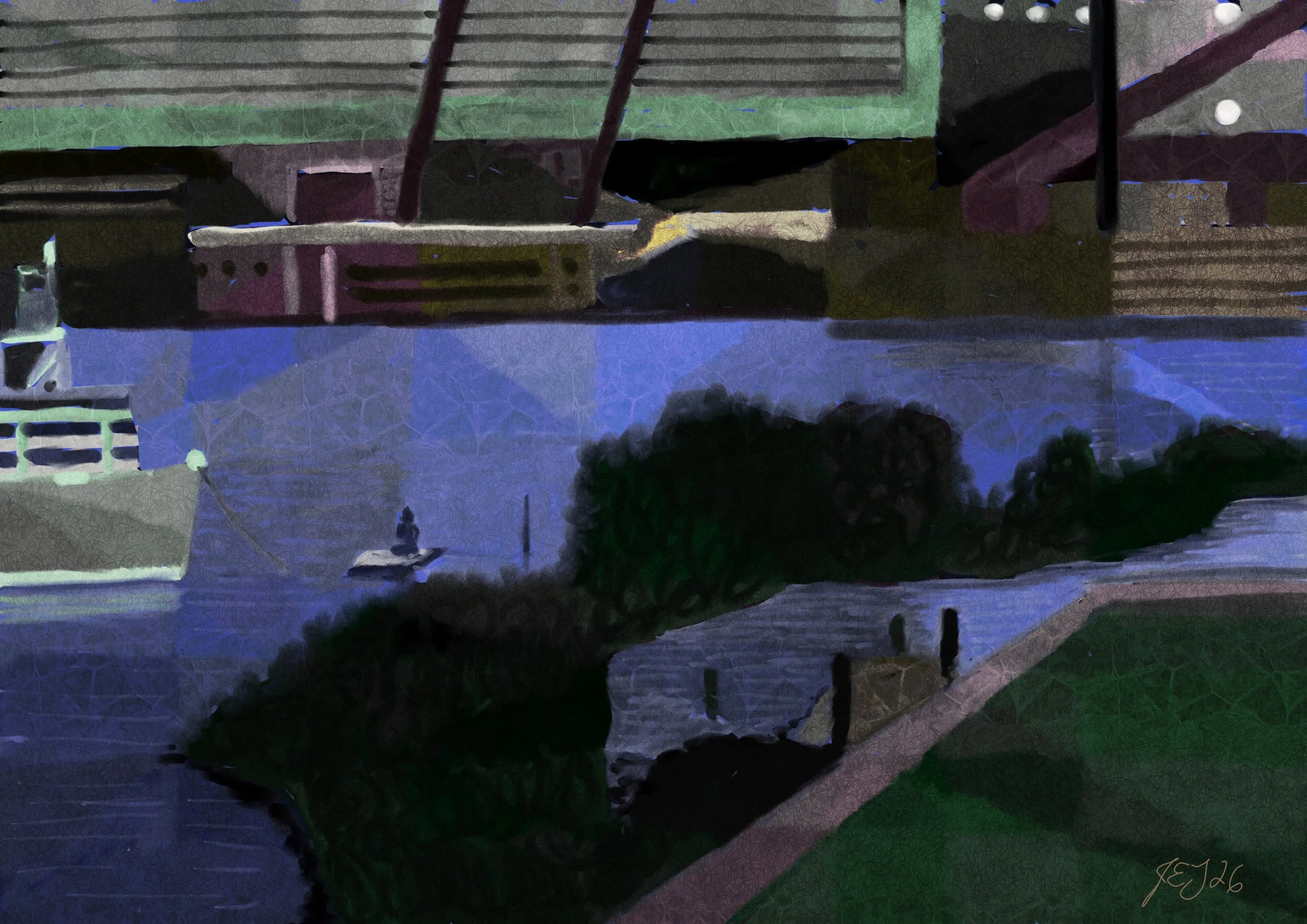 Night, Rozelle Bay