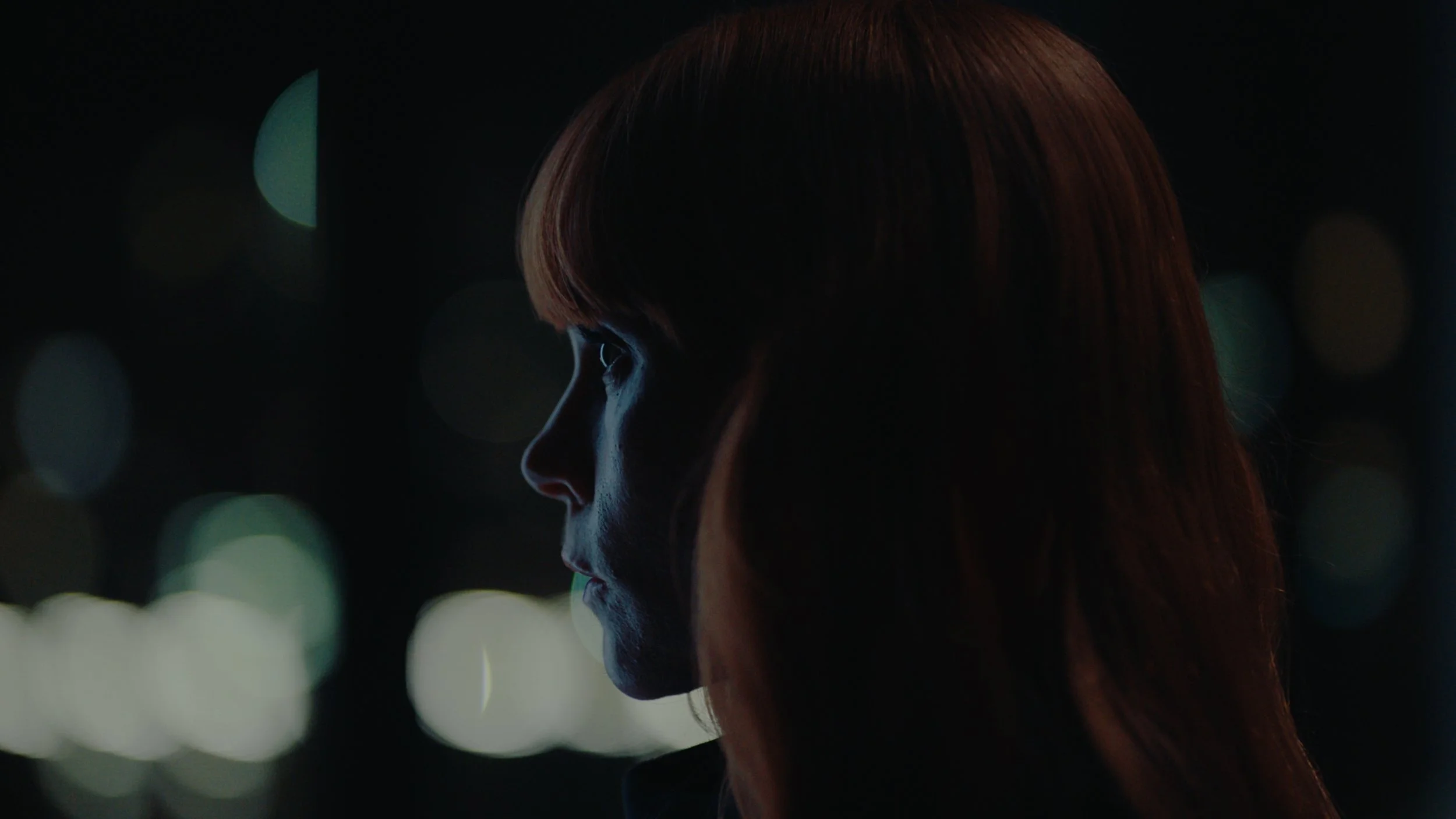 Actor Michelle Blundell in the short film Mnologue, directed by Danae Mossman