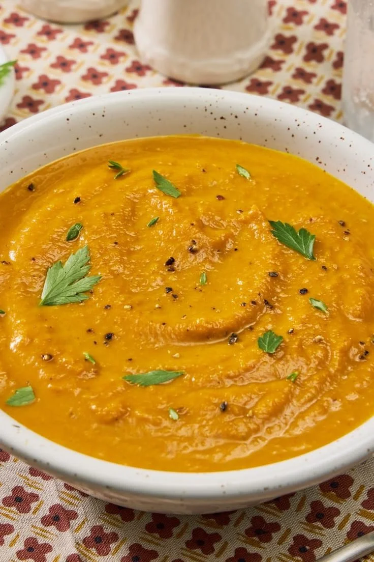 Veggie/Pumpkin gut-friendly soup