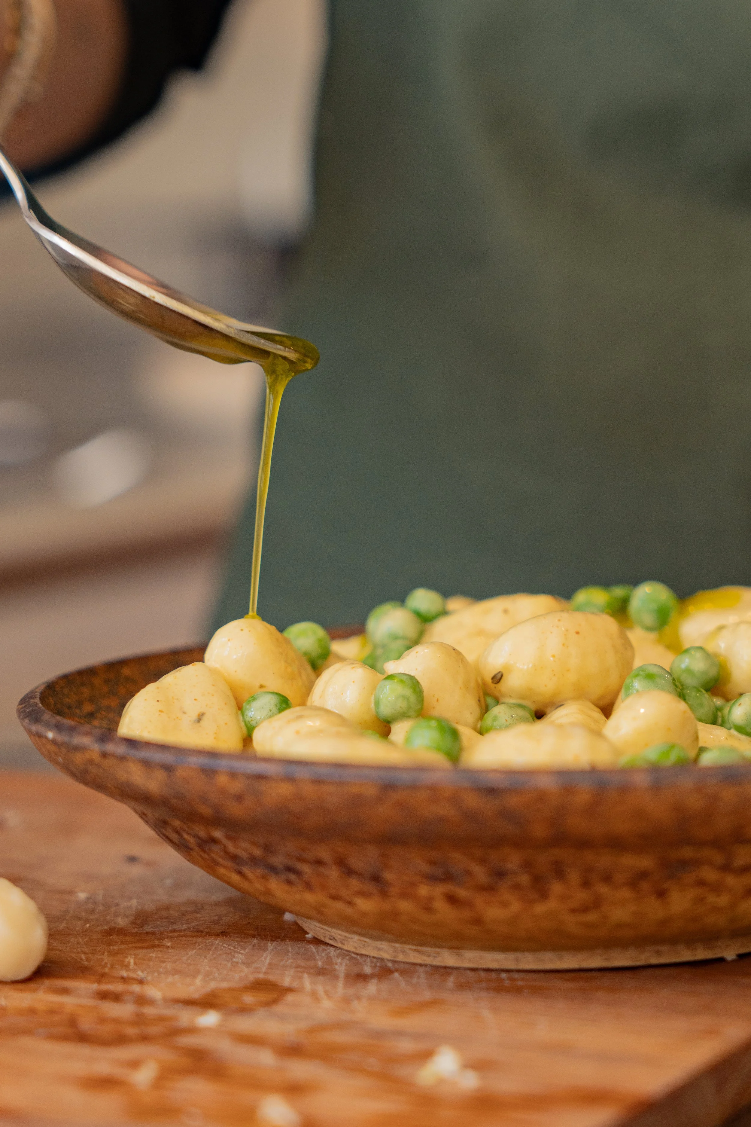 Oregano, Pea, Gnocchi