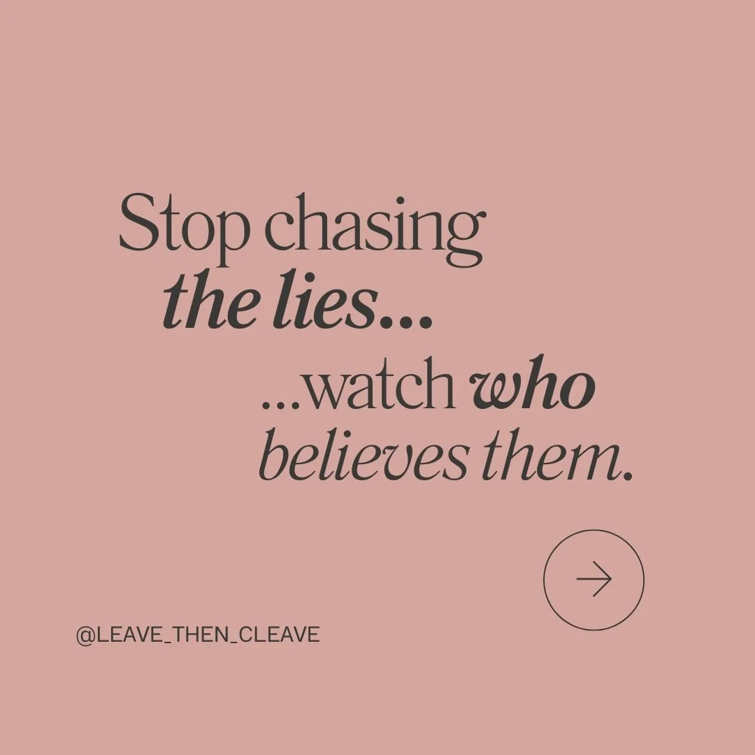 Sometimes the hardest part of a smear campaign isn&rsquo;t the lie itself.

It&rsquo;s realizing who was willing to believe the worst about you without ever coming to you first.

Healthy people clarify.
Unsafe people conclude.

And in unhealthy famil