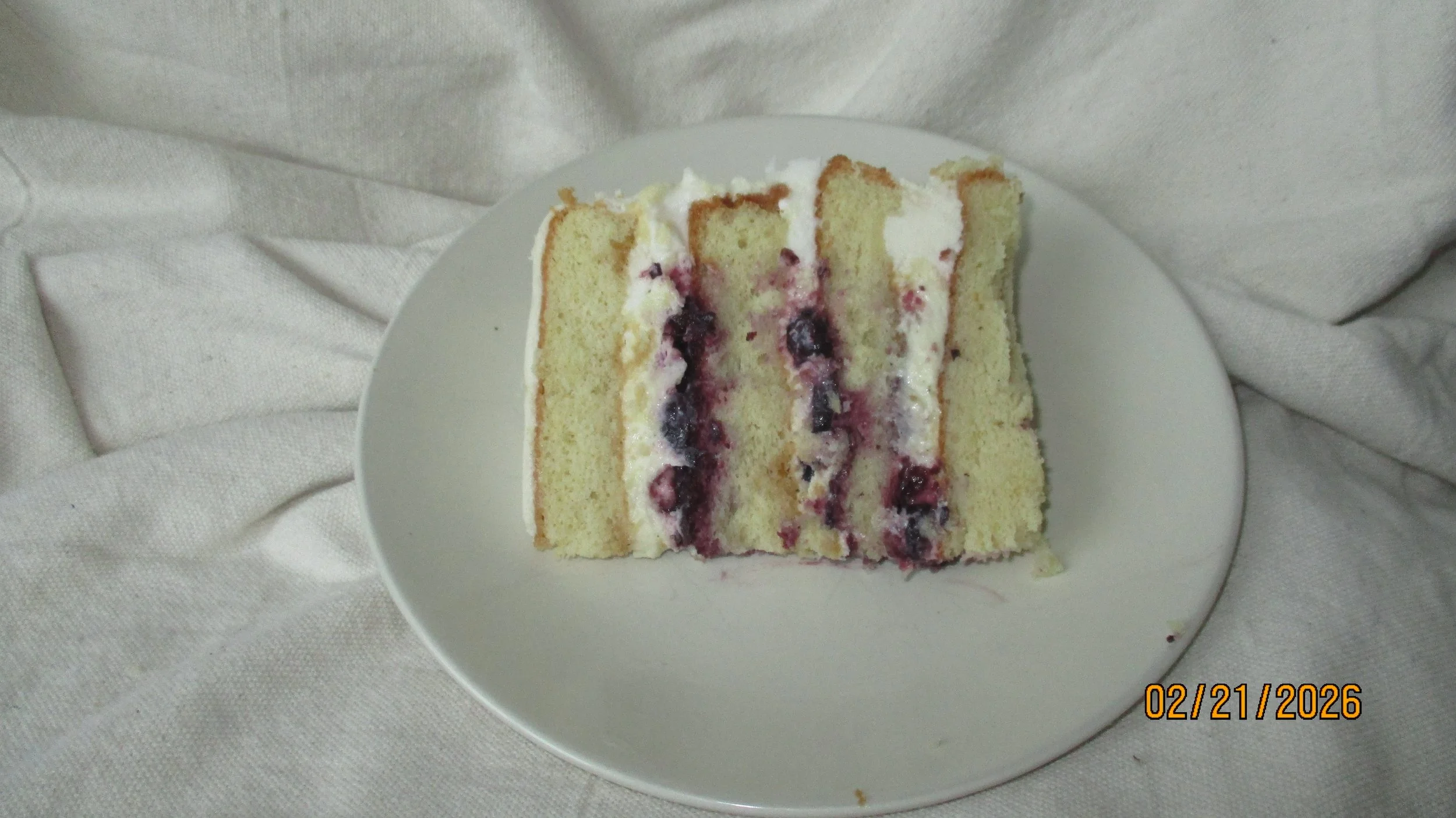 Blueberry Sumac Tea Cake