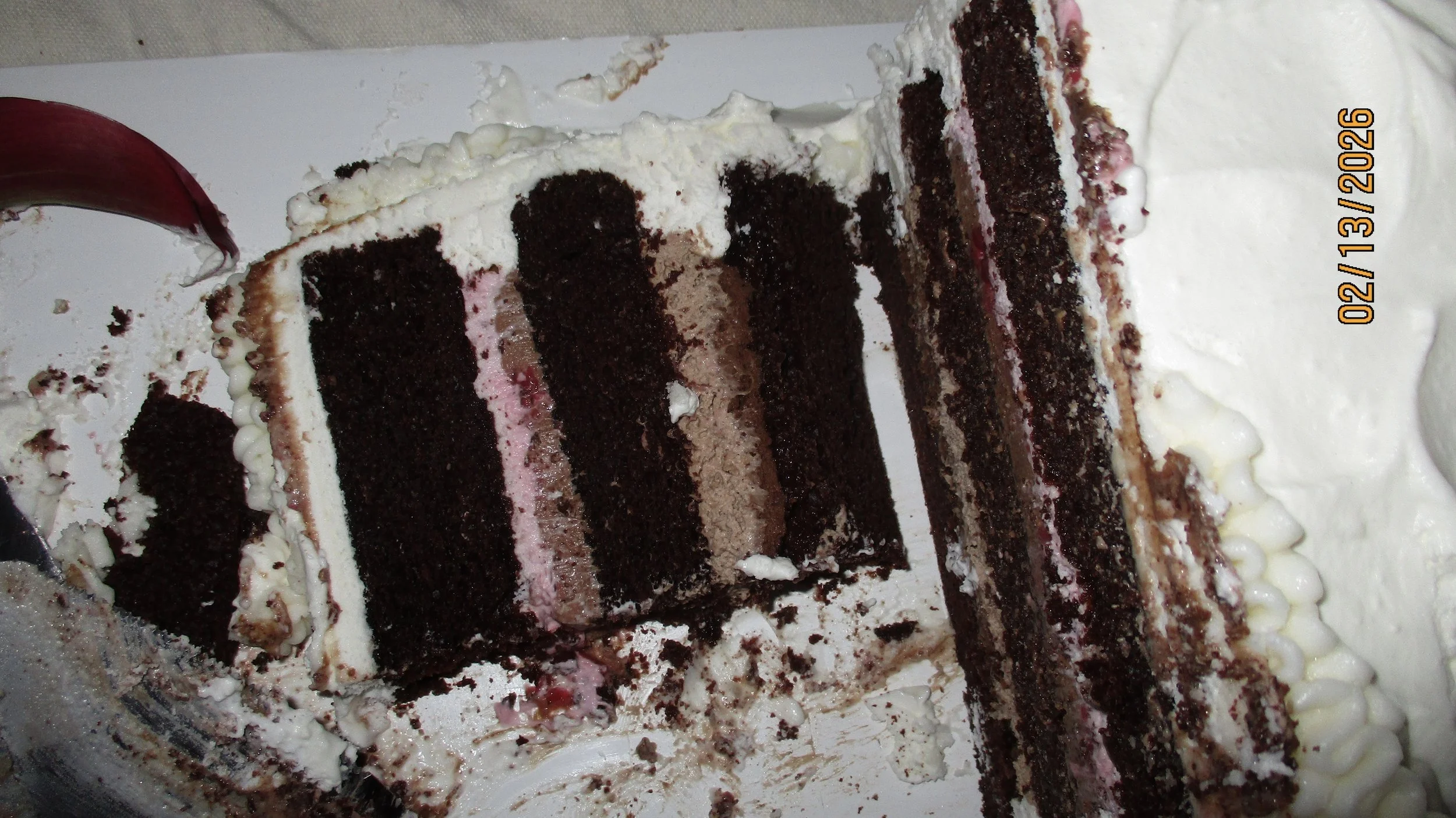 Choco-Razz Cake