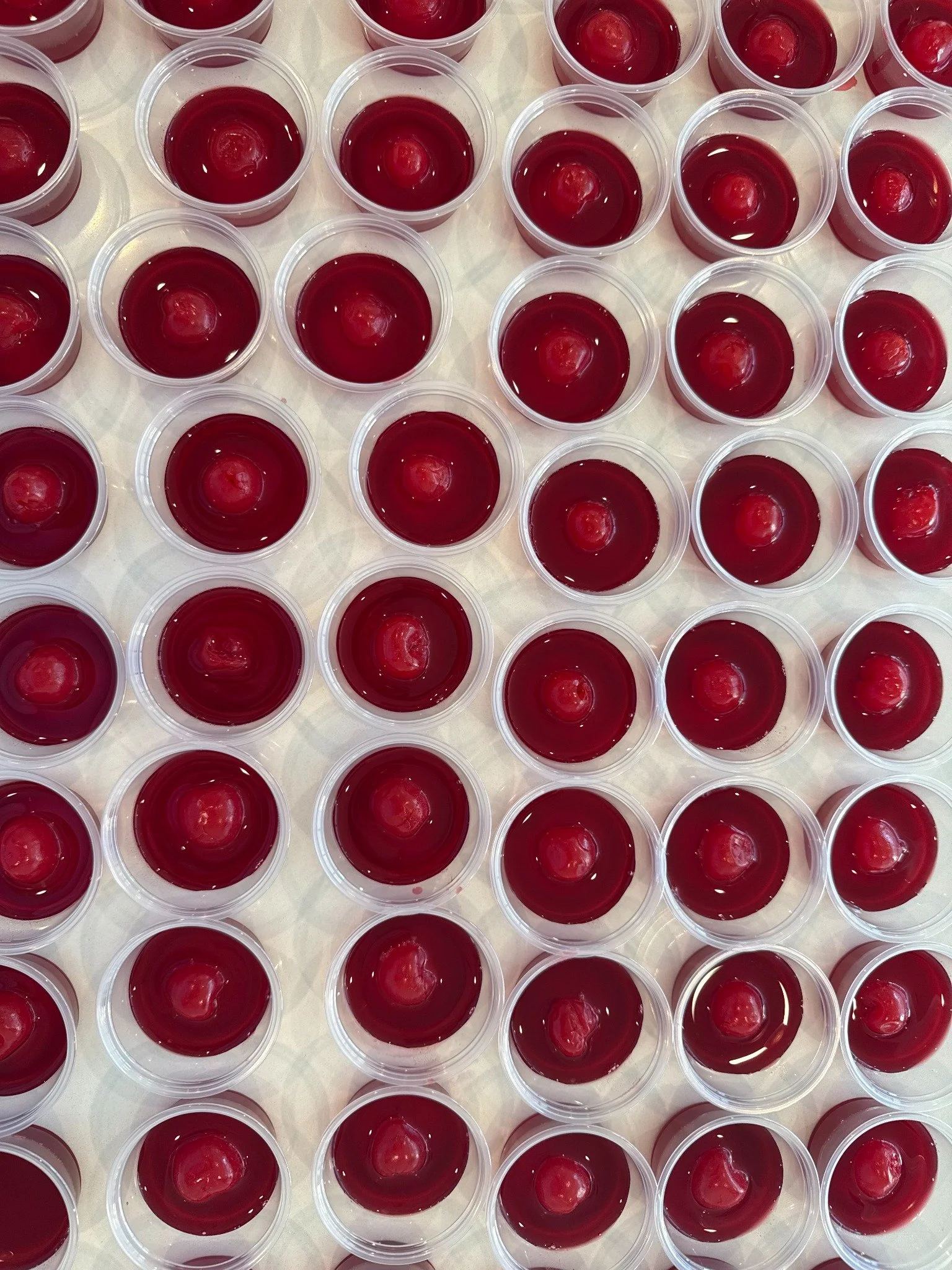Cherry Jello Shots