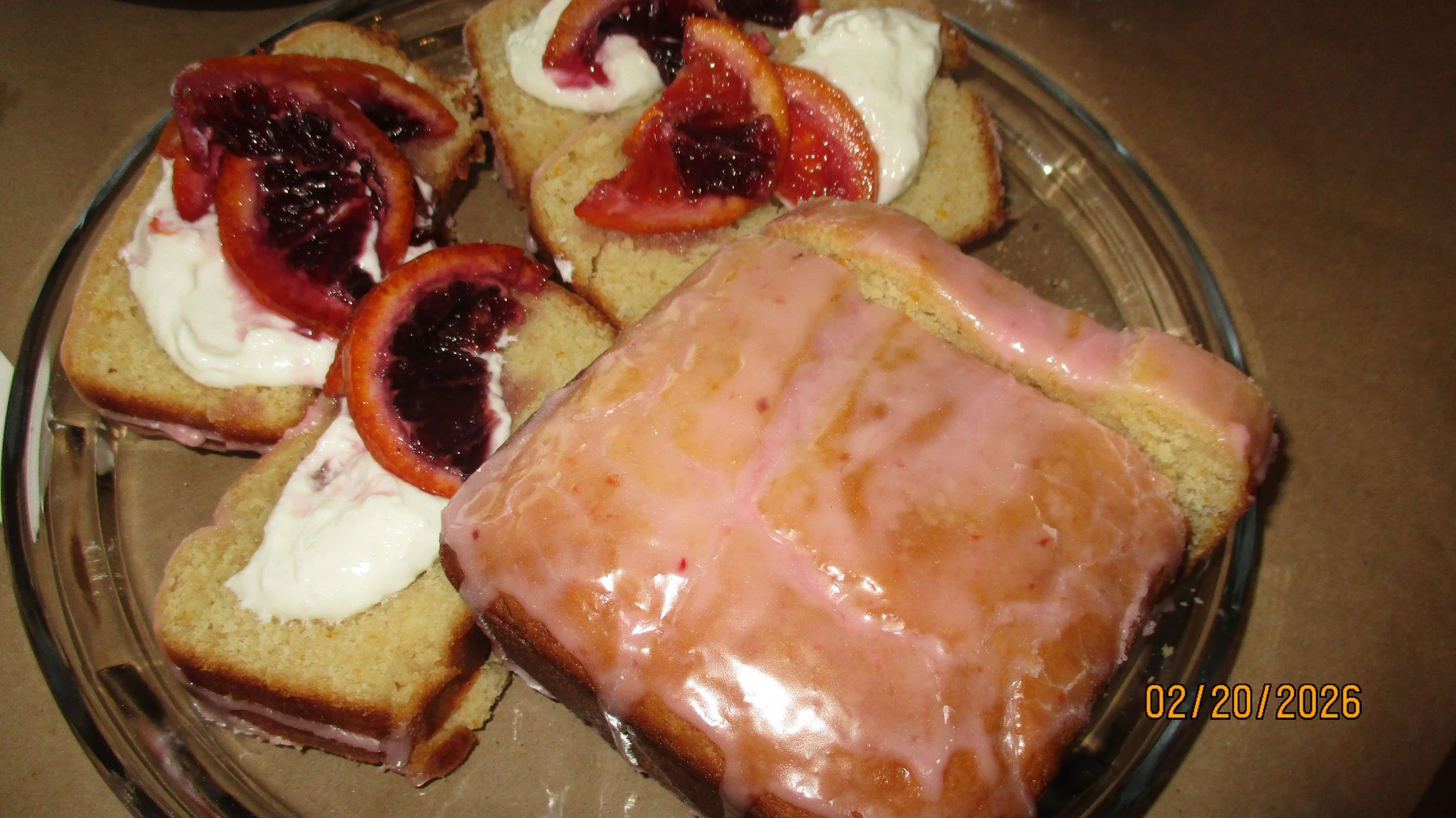 Blood Orange Loaf