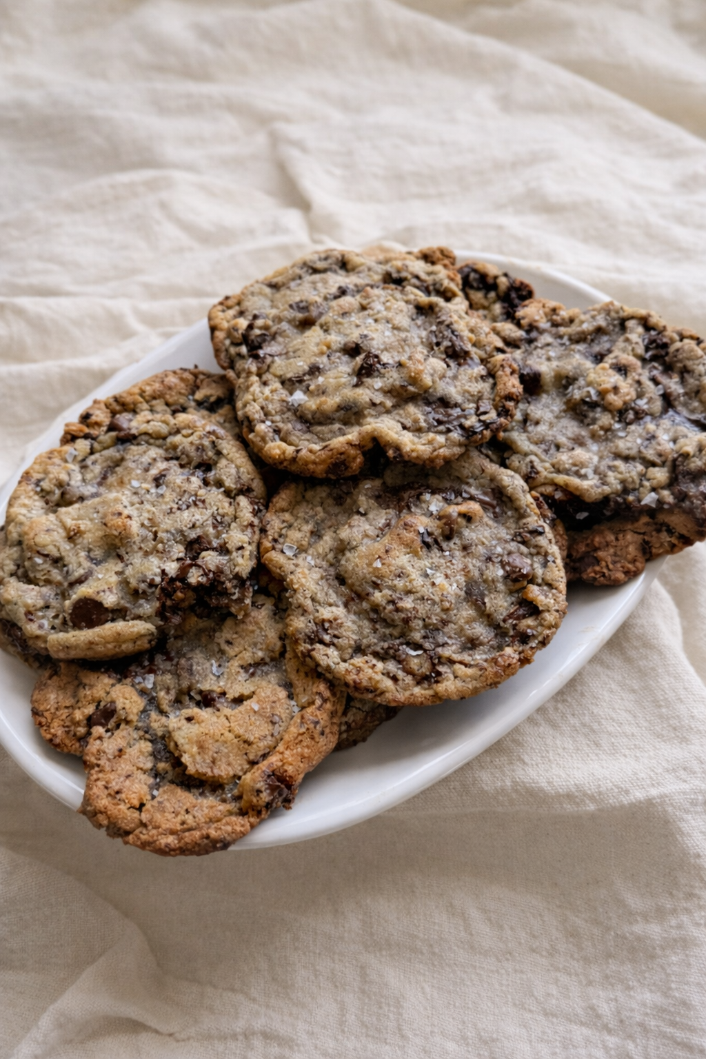 Miso-Brown Butter Chocolate Chip Cookies