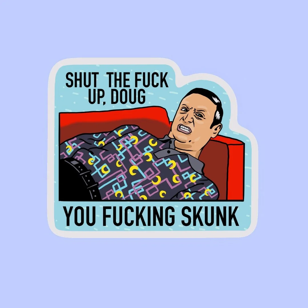 STFU ITSYL Sticker