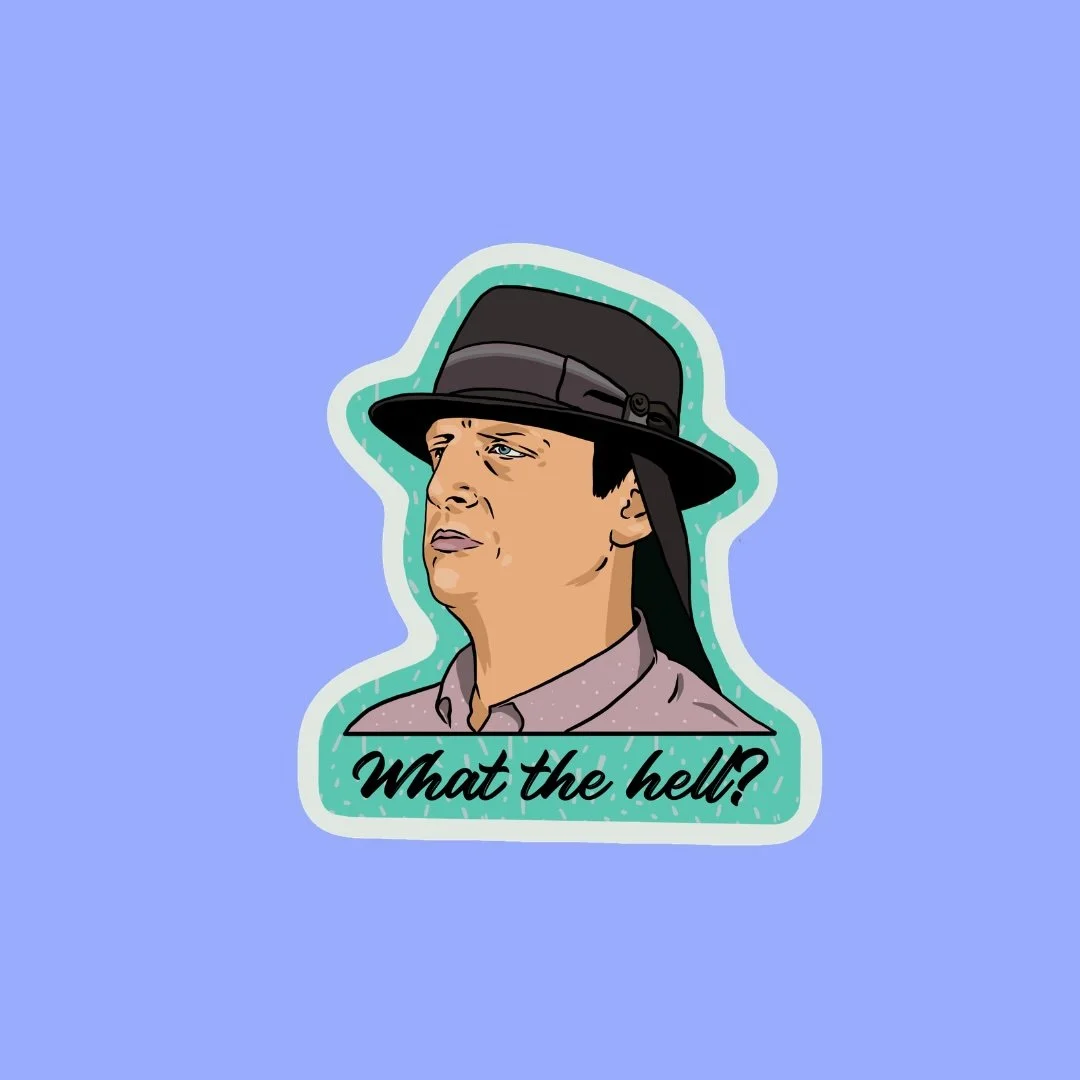 Brian's Hat ITSYL Sticker