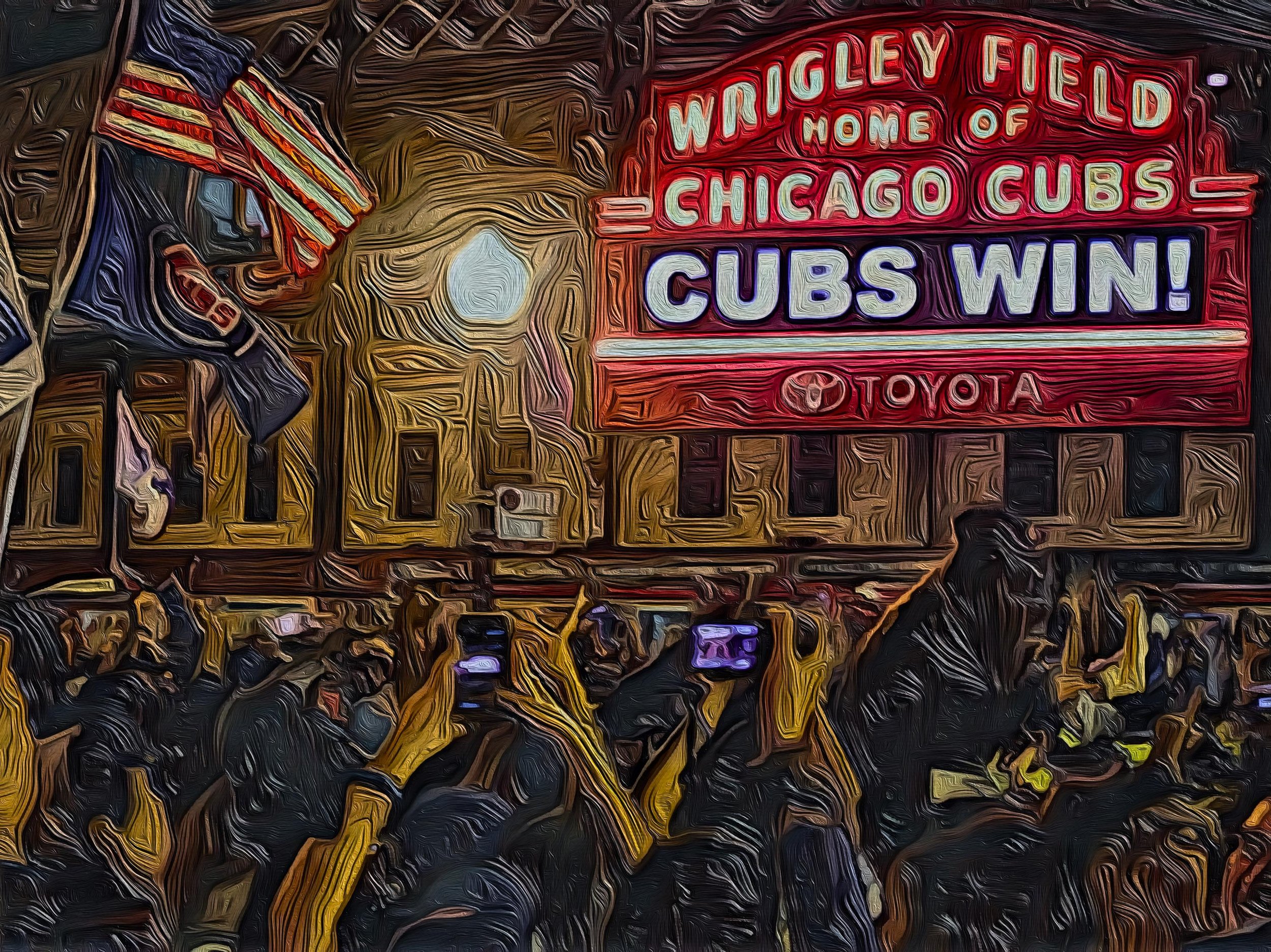 Wrigley Field World Series Celebration