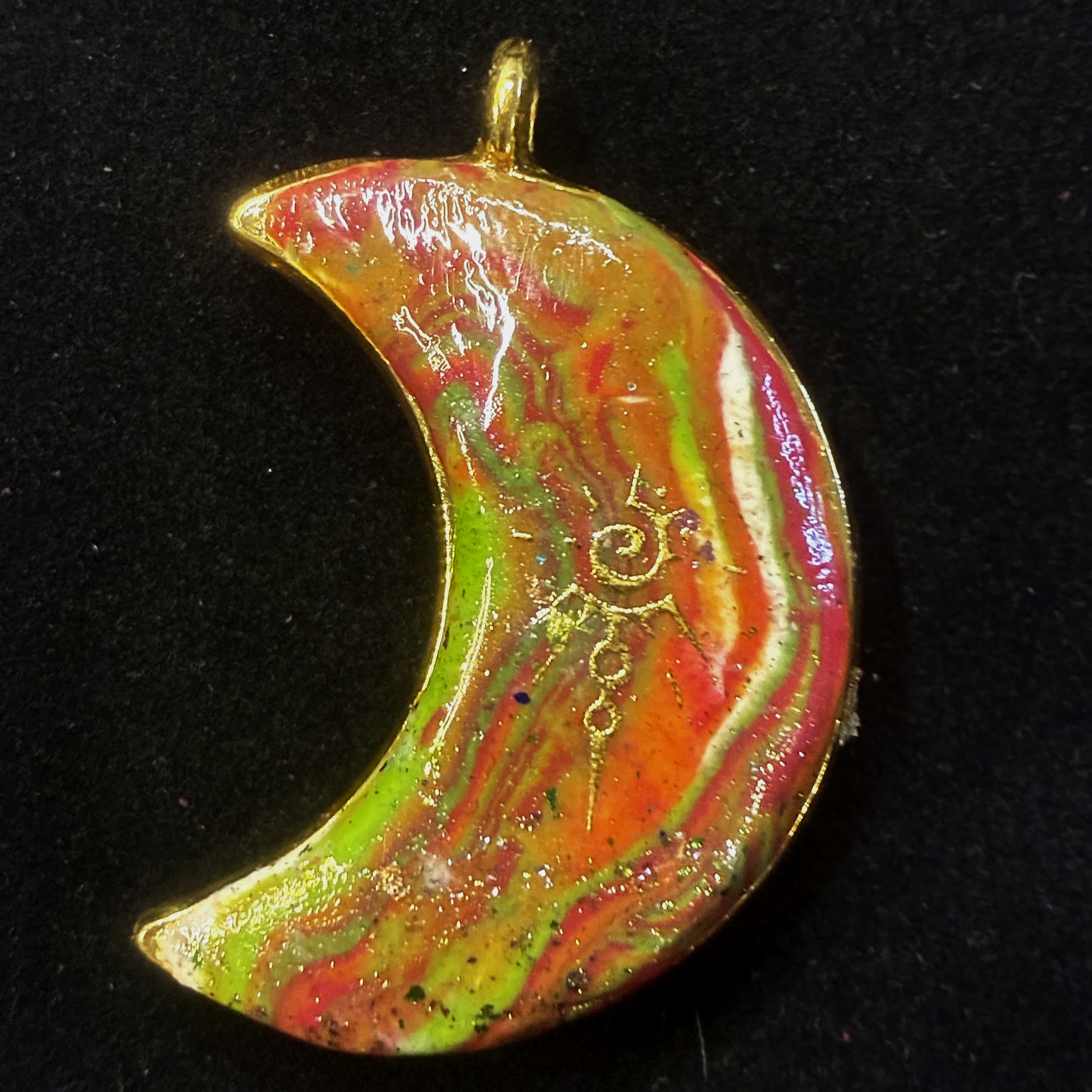 ☽𖤓☾ LunaWye Wye Moons – Pendant - LunaWye
