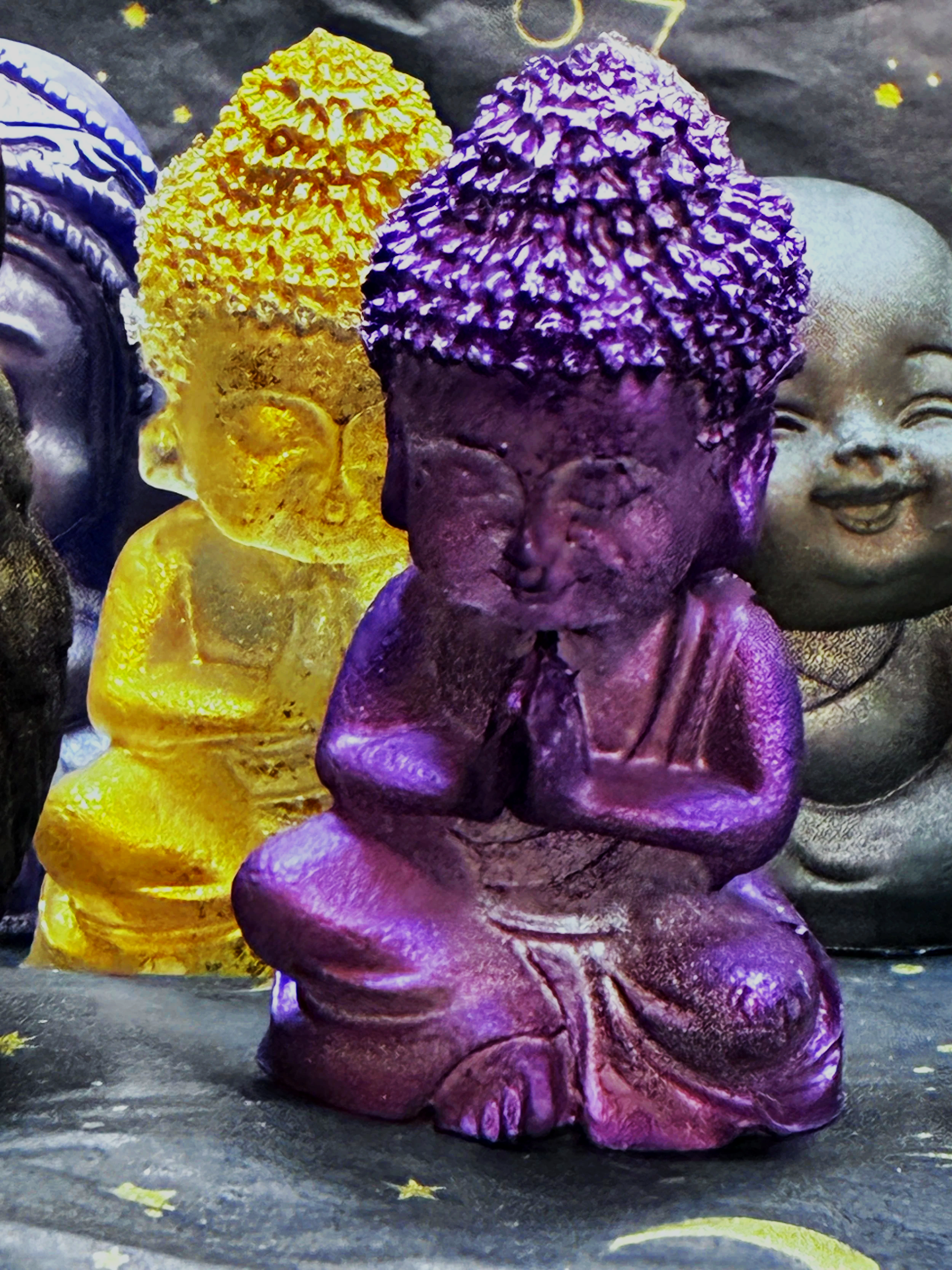 Praying Buddha Guardian of Protection & Awareness