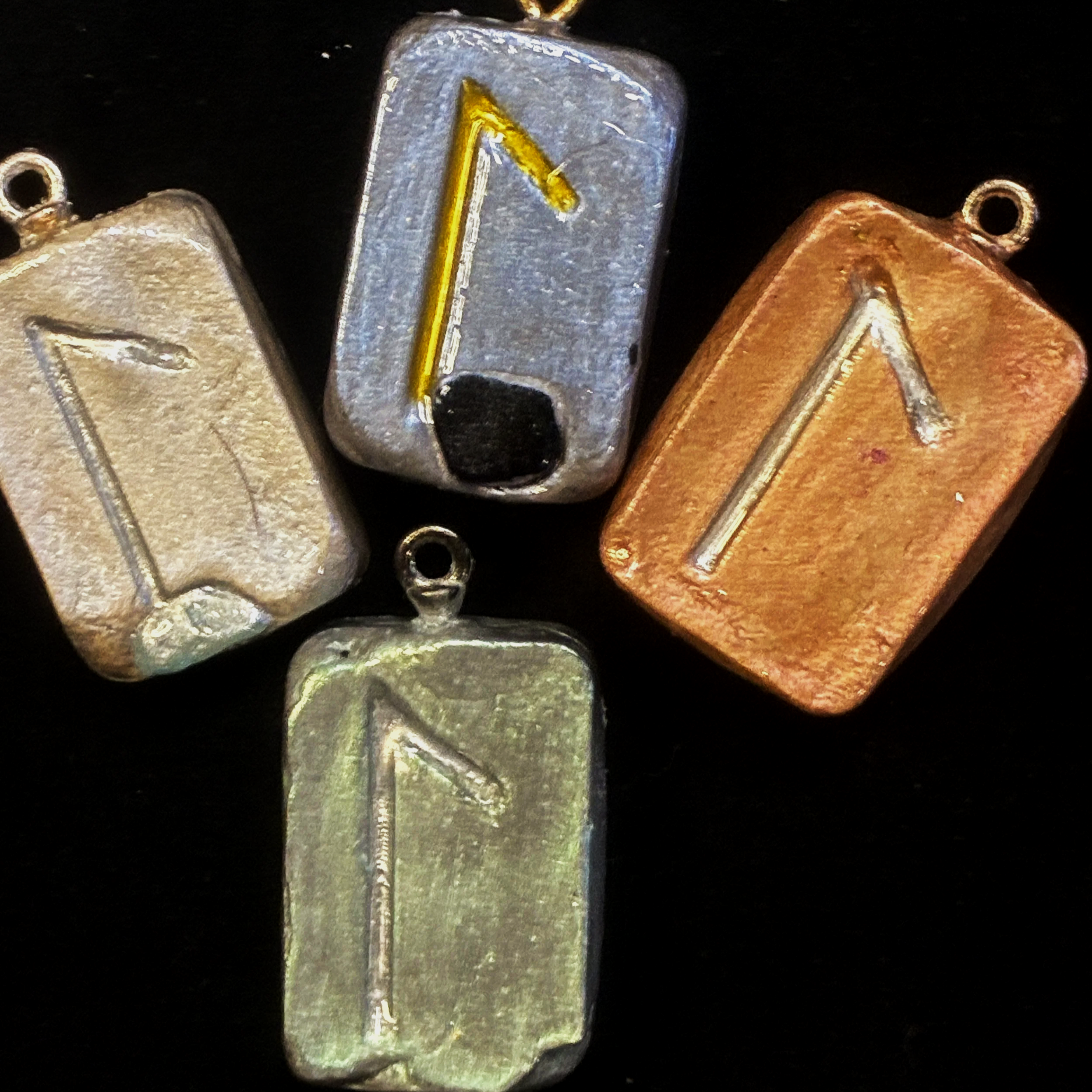 ᛃ Luna Rune Pendant