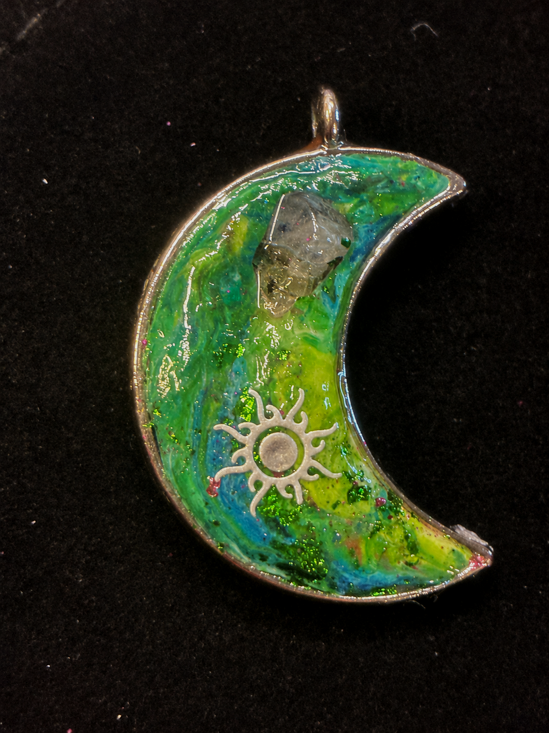 ☽𖤓☾ LunaWye Wye Moons – Pendant - LunaWye