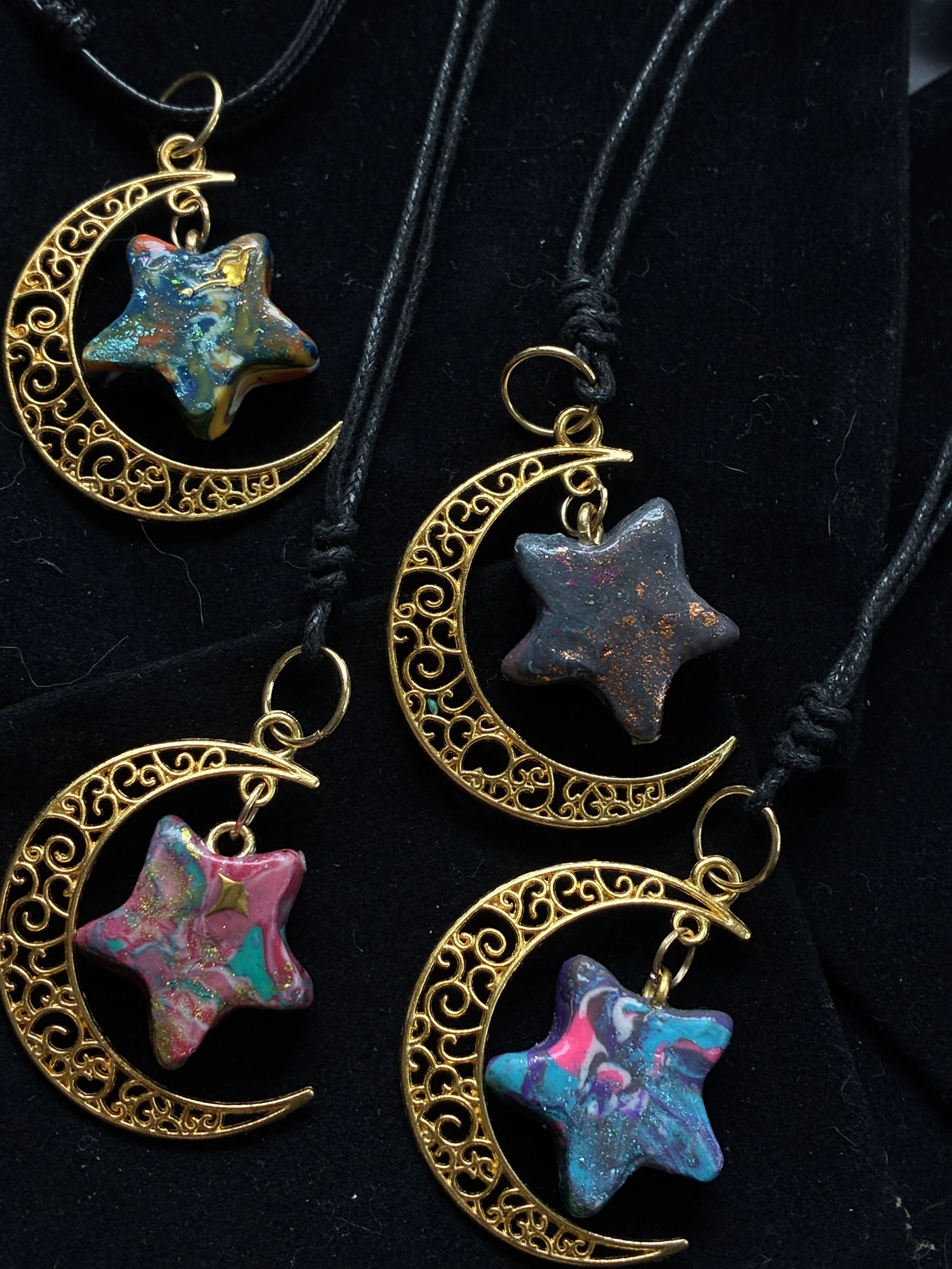 Starbound Crescent Pendant ⭐