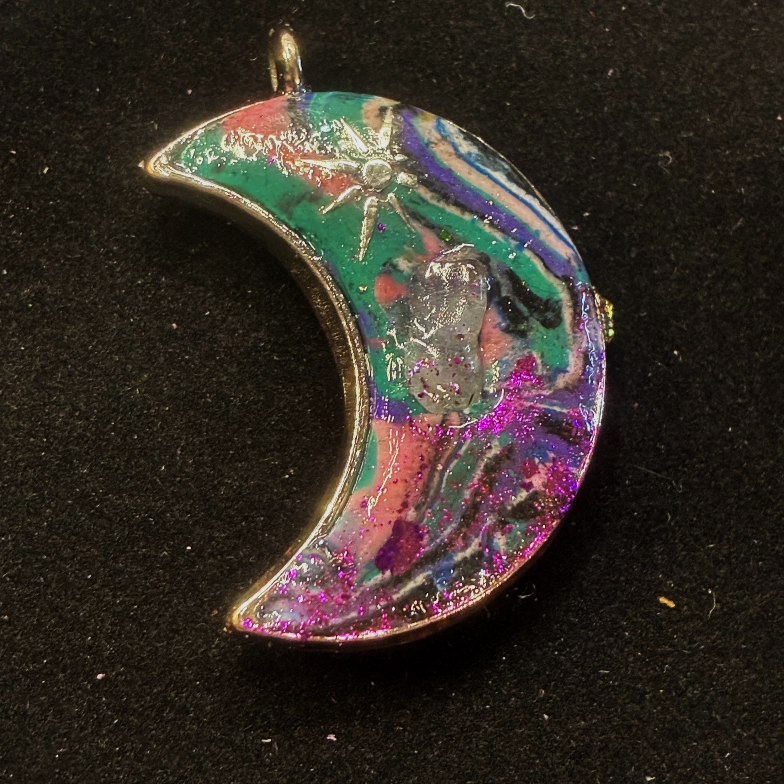 ☽𖤓☾ LunaWye Wye Moons – Pendant - LunaWye
