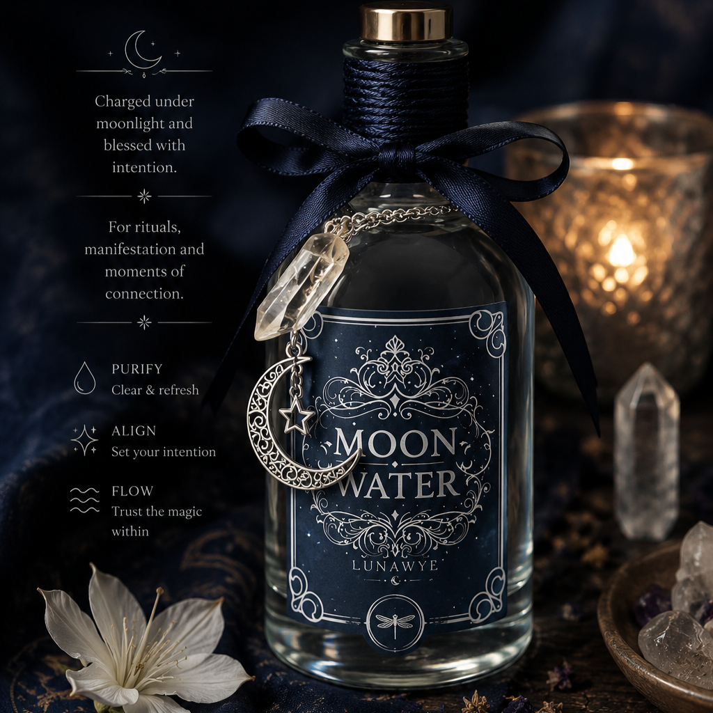 How to Create Moon Water  | #EnergyCleansing