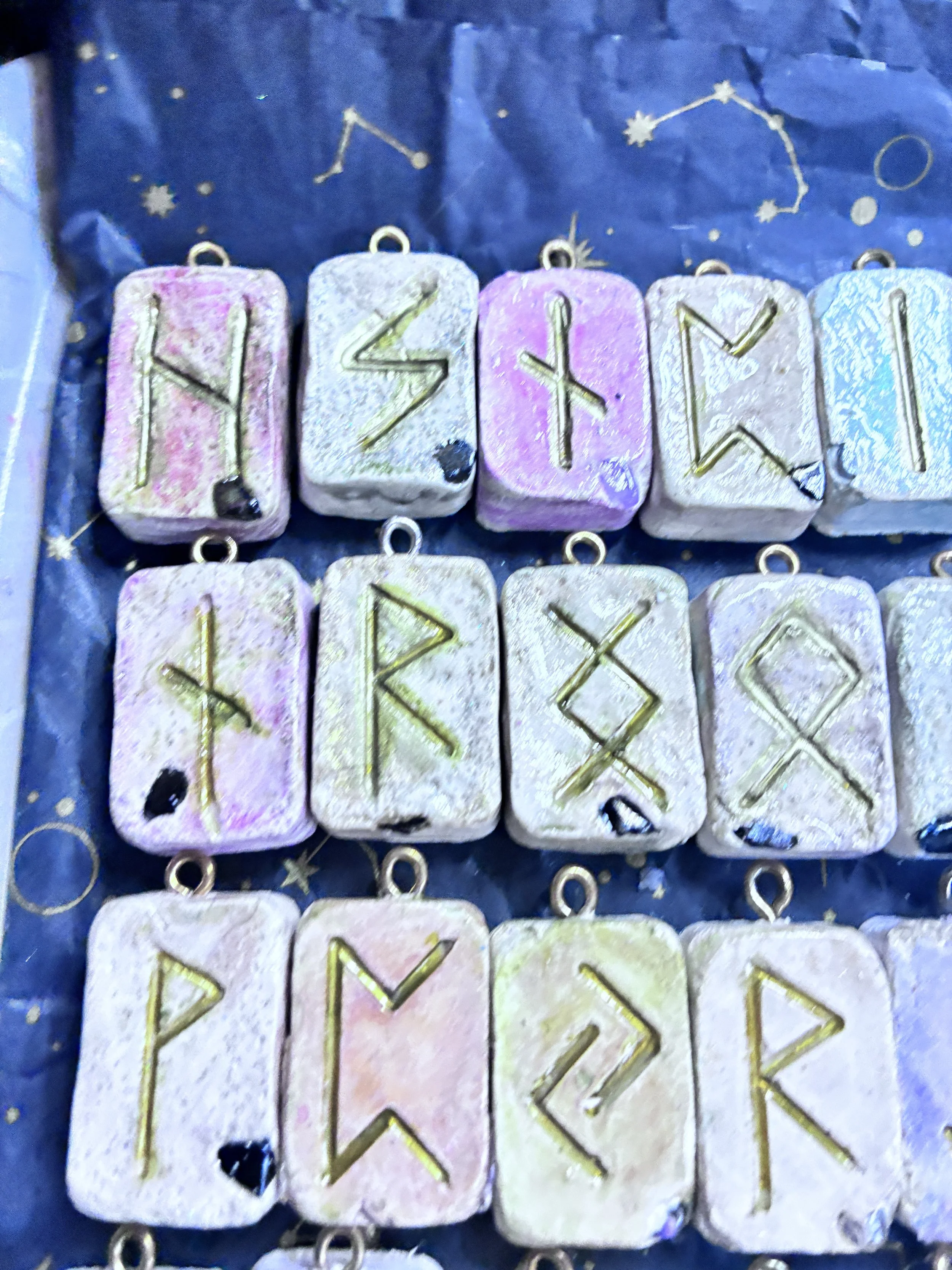 🪨 Rune Pendant Collection - LunaWye