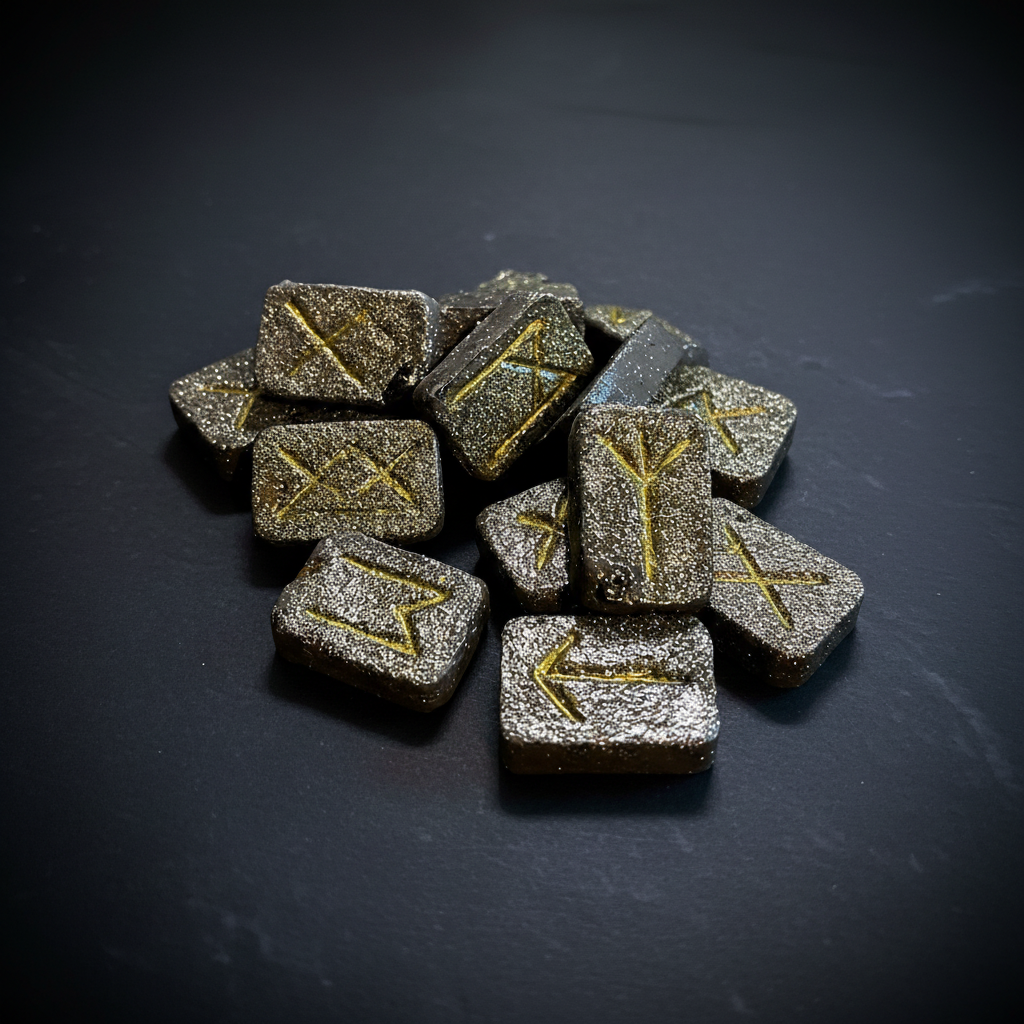 ✨Shadowfire Rune Relics • Black Obsidian • Protection • Transformation