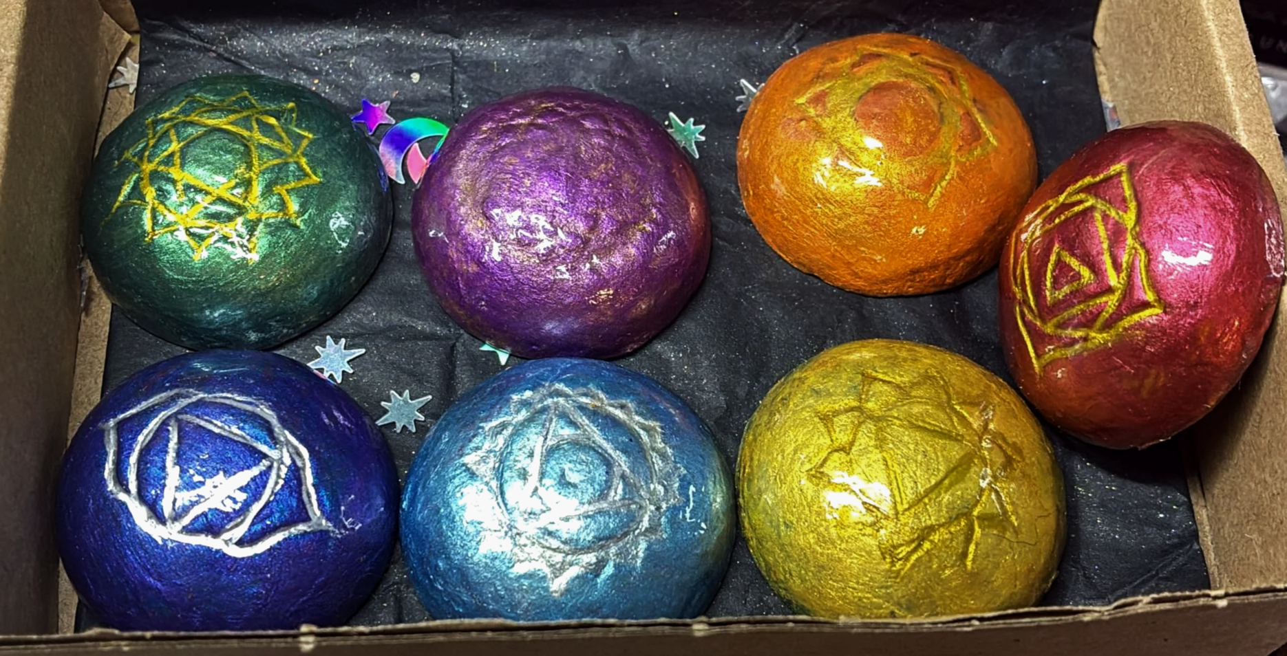 Chakra Balance Stones | Set of Seven - LunaWye