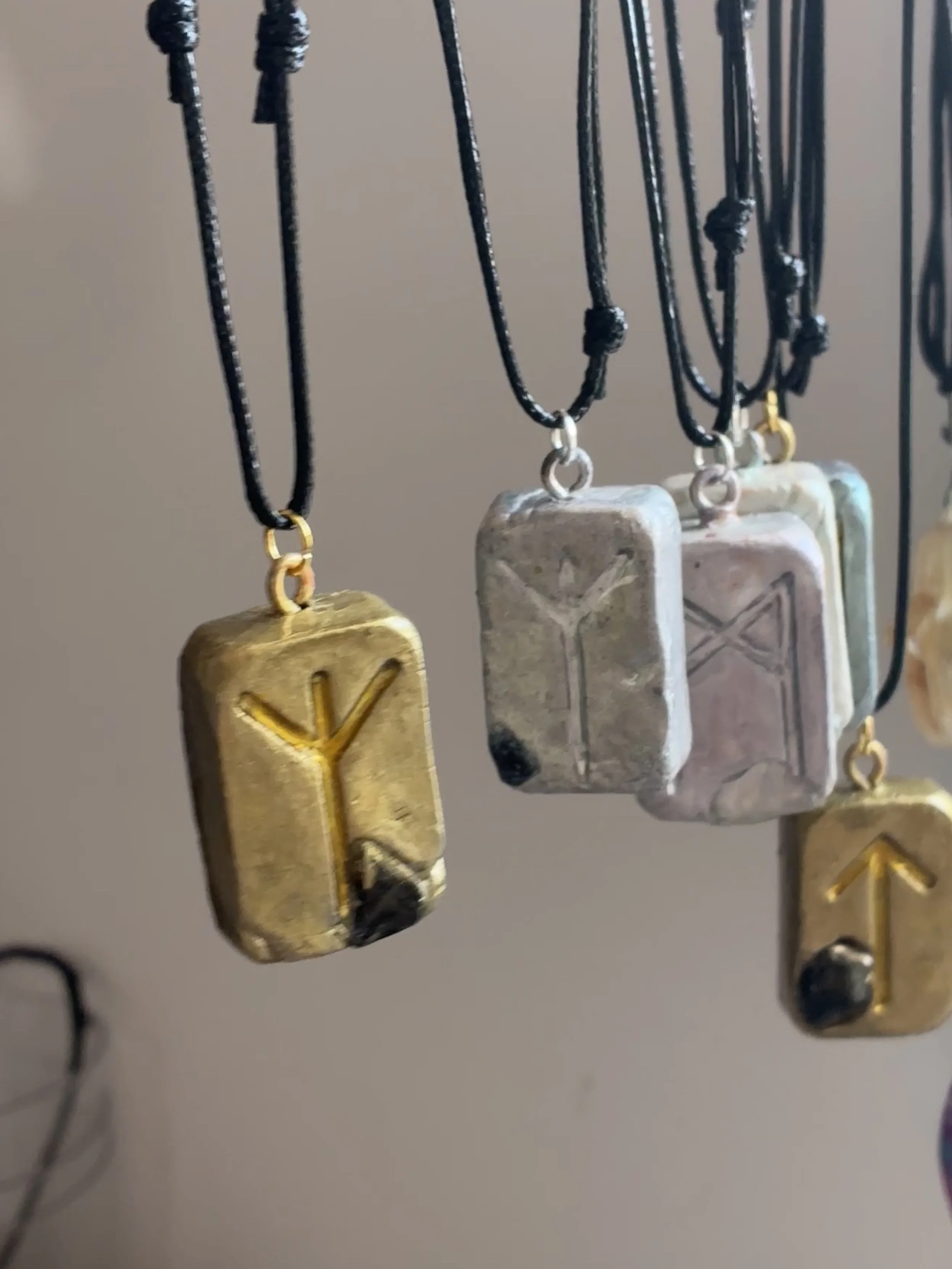 ᛃ Luna Rune Pendant - LunaWye
