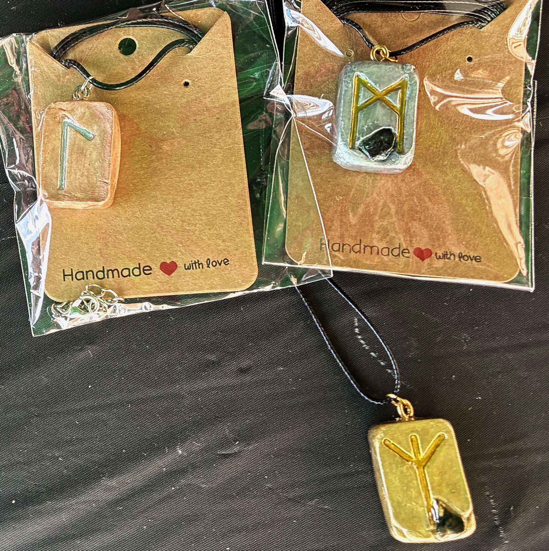 ᛃ Luna Rune Pendant - LunaWye