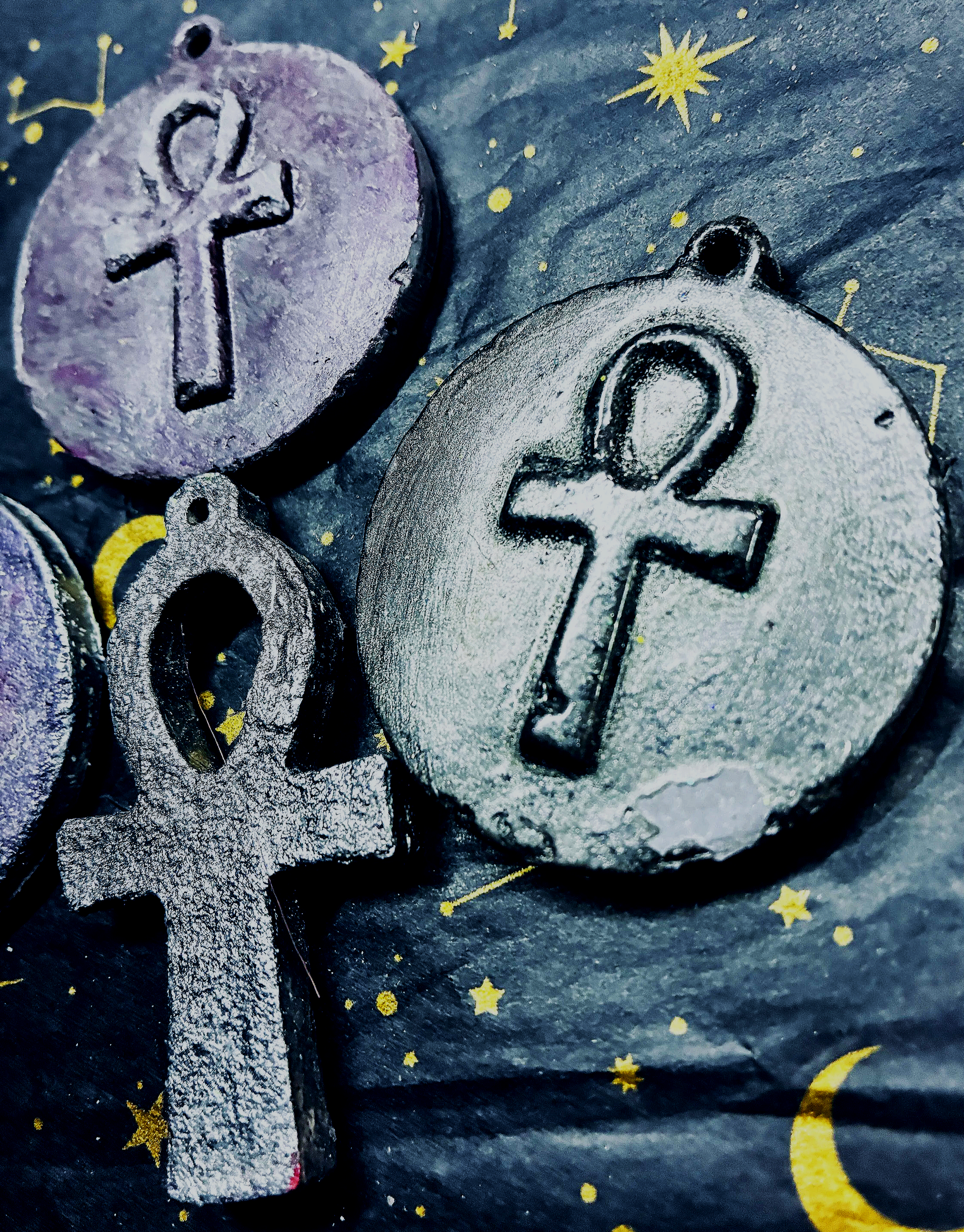 𖤝 Ritual Amulet — Dusk Relic - LunaWye