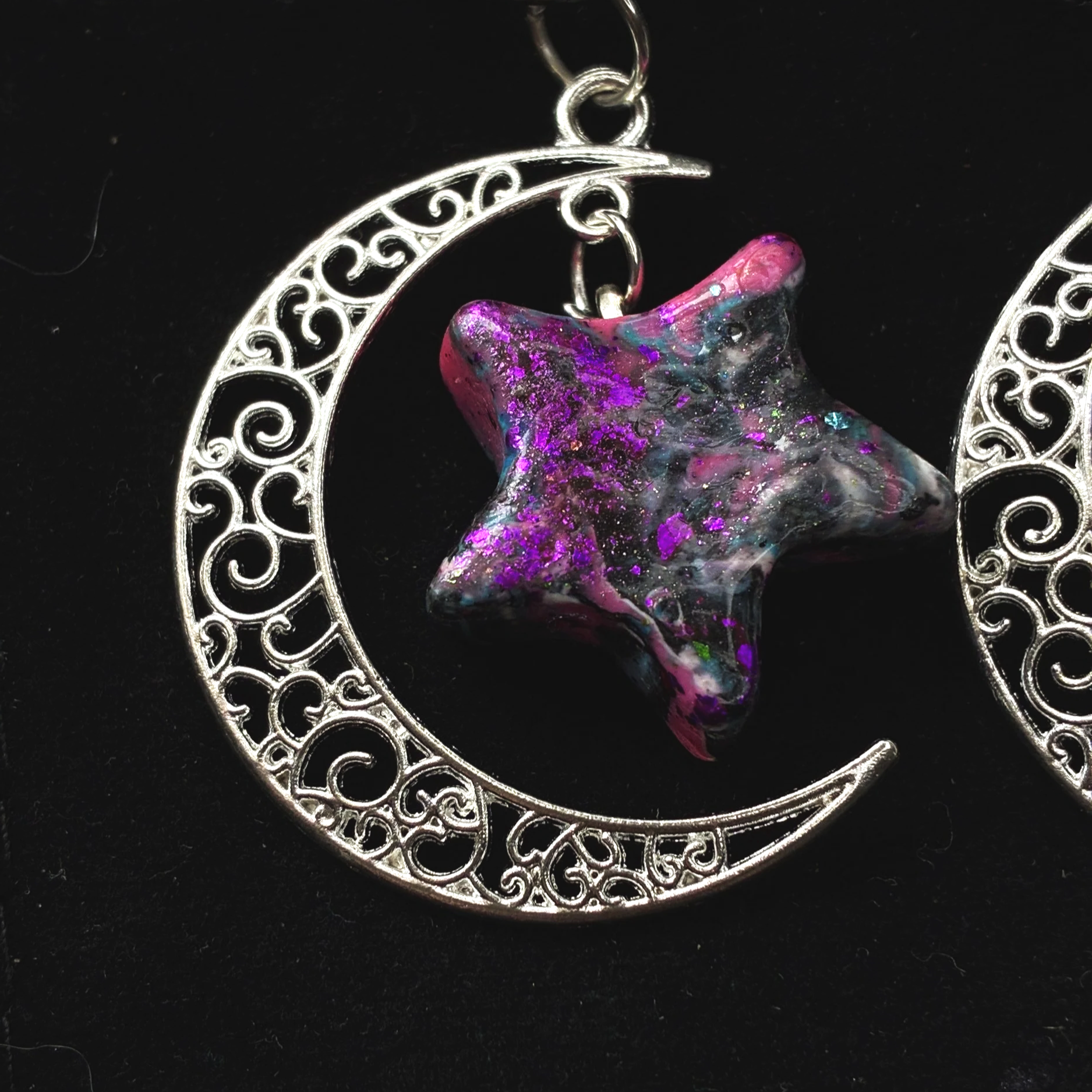 Starbound Crescent Pendant ⭐ - LunaWye