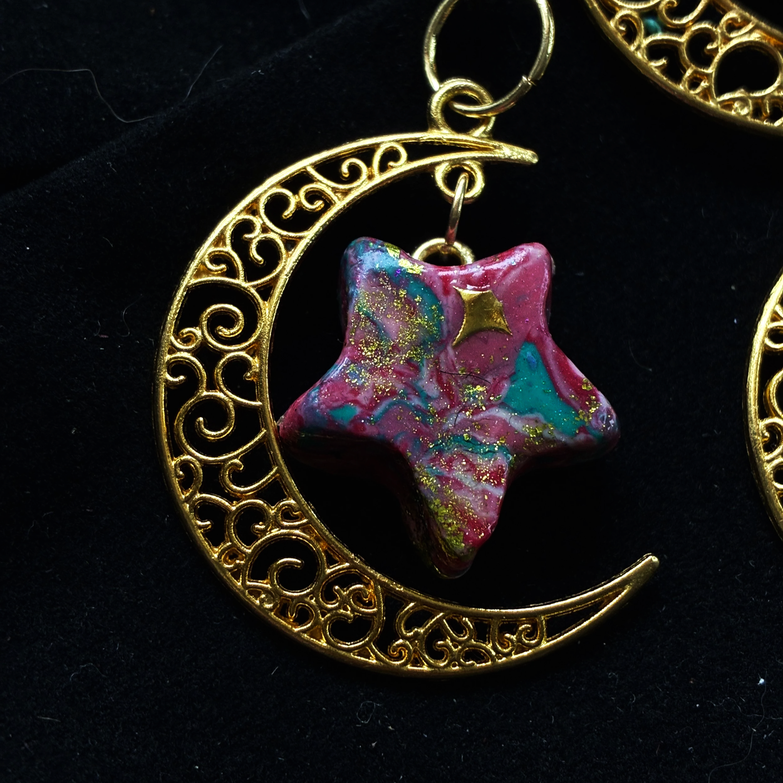 Starbound Crescent Pendant ⭐ - LunaWye