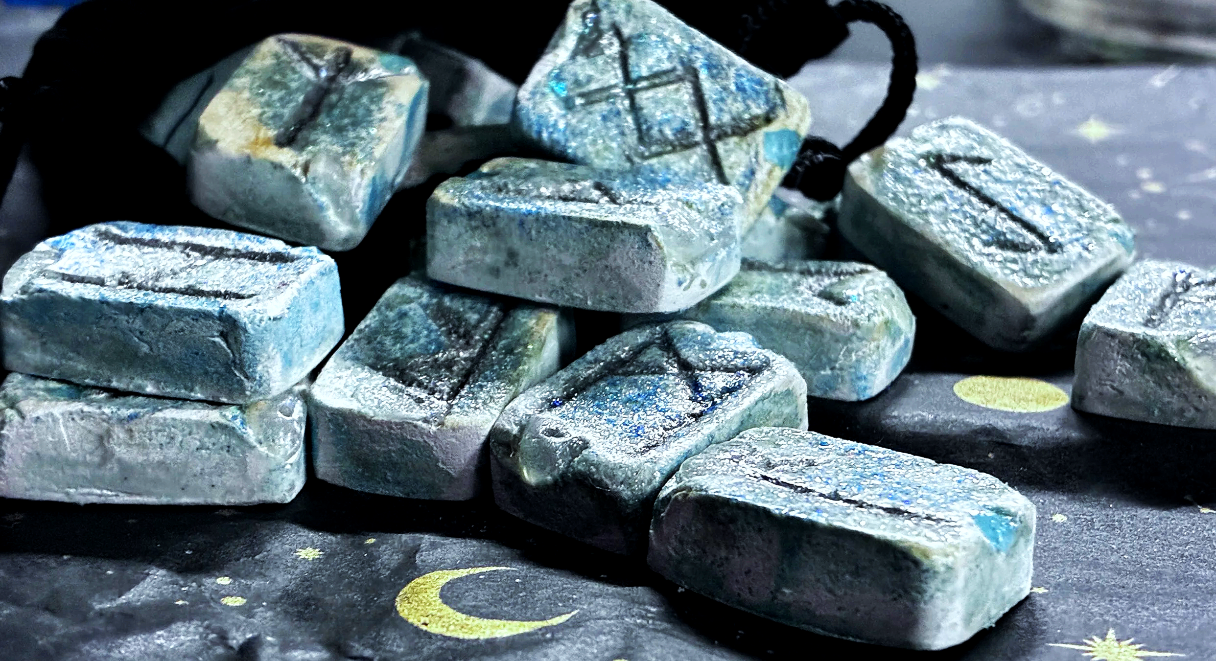 ✨ Wye River Rune Relics • Clear Quartz • Clarity • Flow