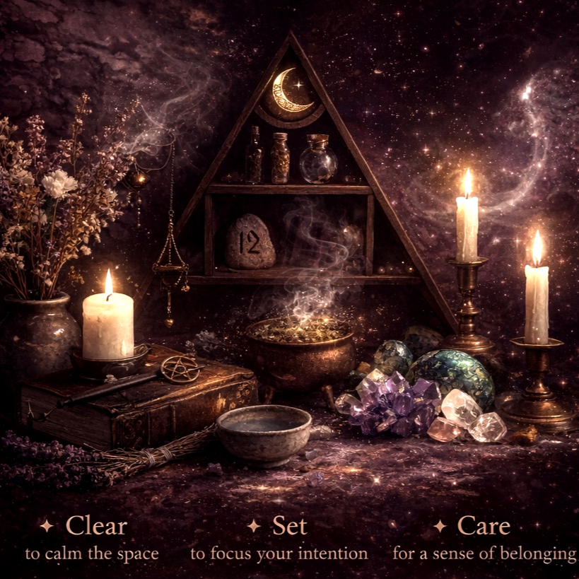 Creating Your Own Ritual Space  |  #everythingaligns