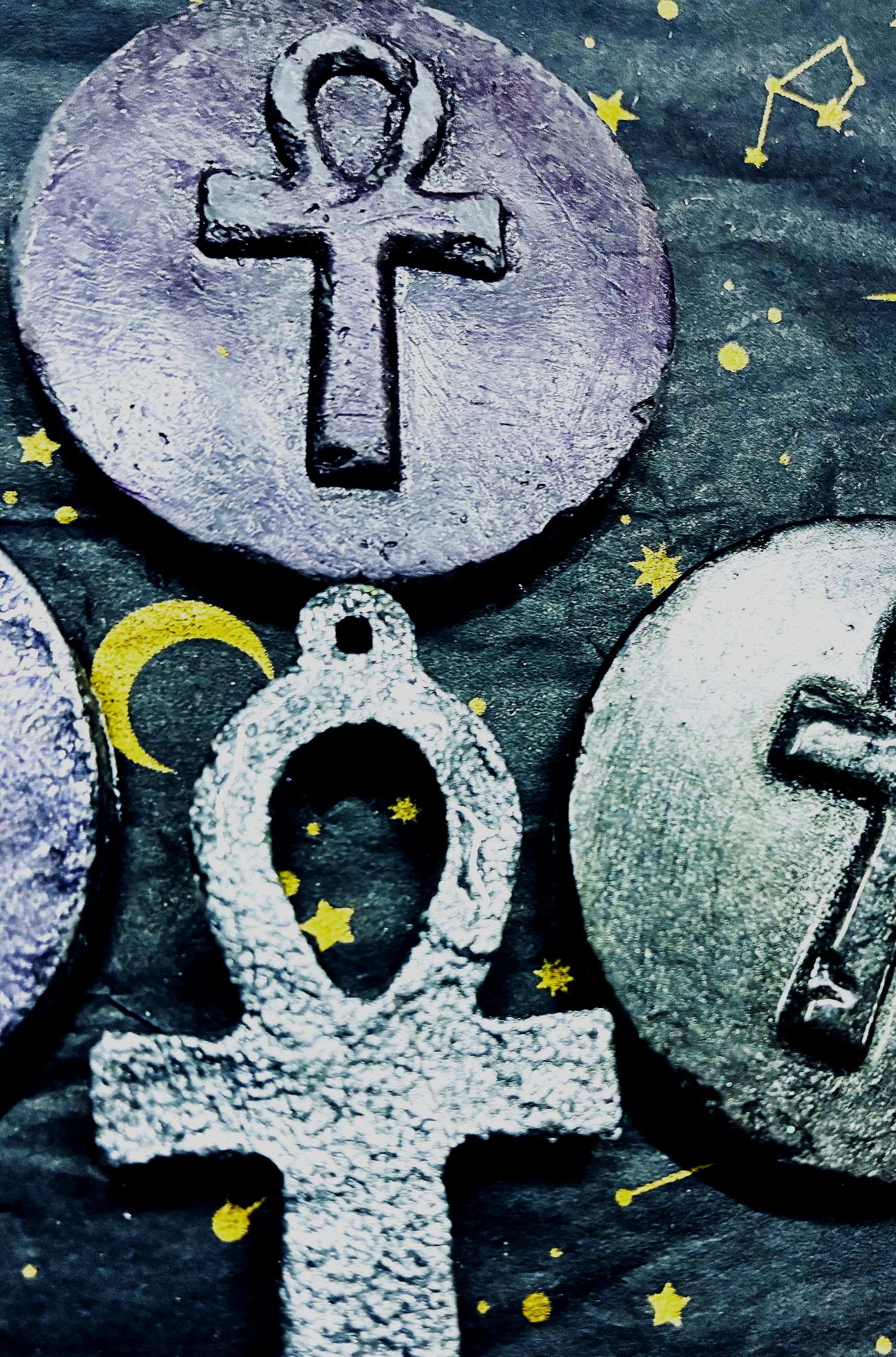𖤝 Ritual Amulet — Dusk Relic - LunaWye