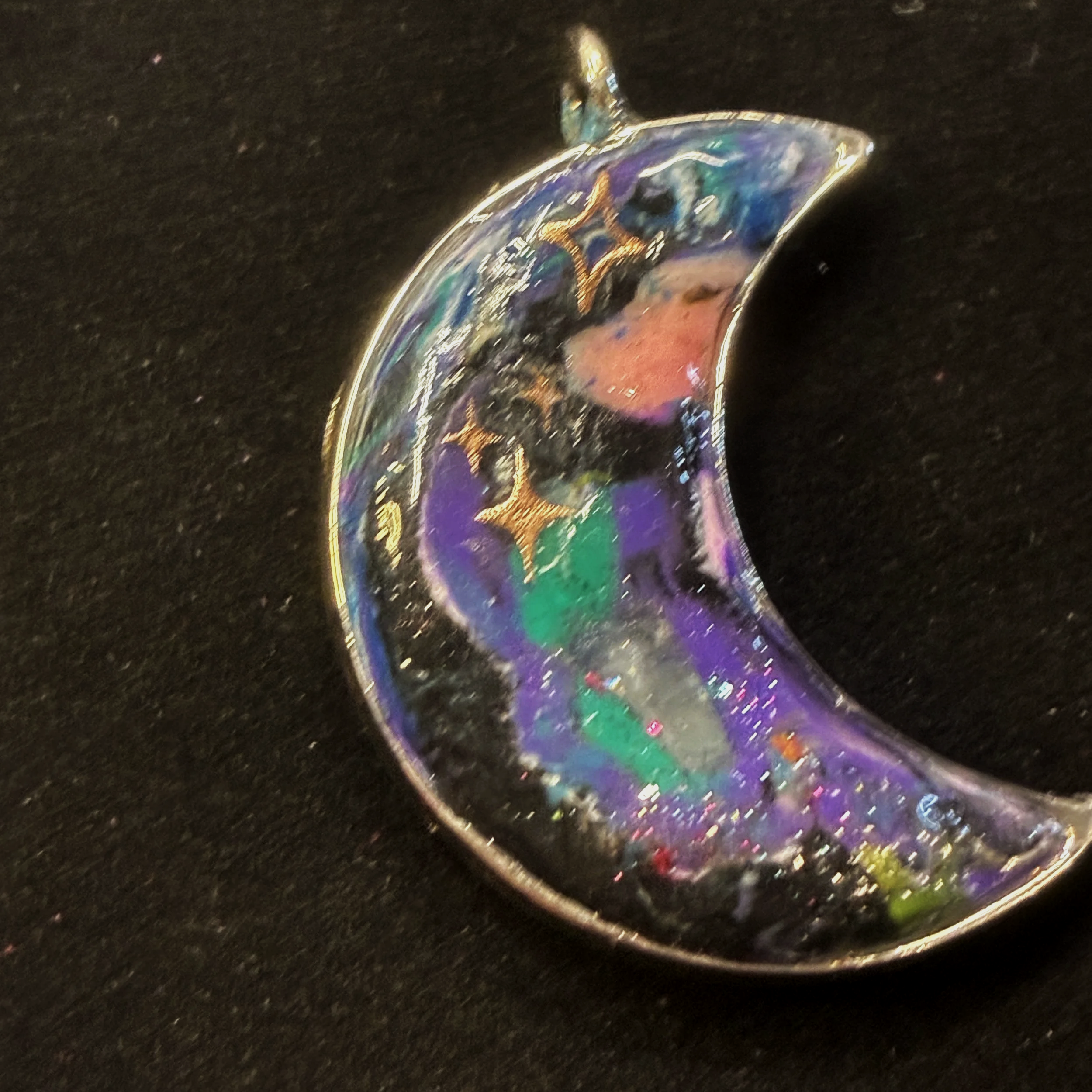 ☽𖤓☾ LunaWye Wye Moons – Pendant - LunaWye