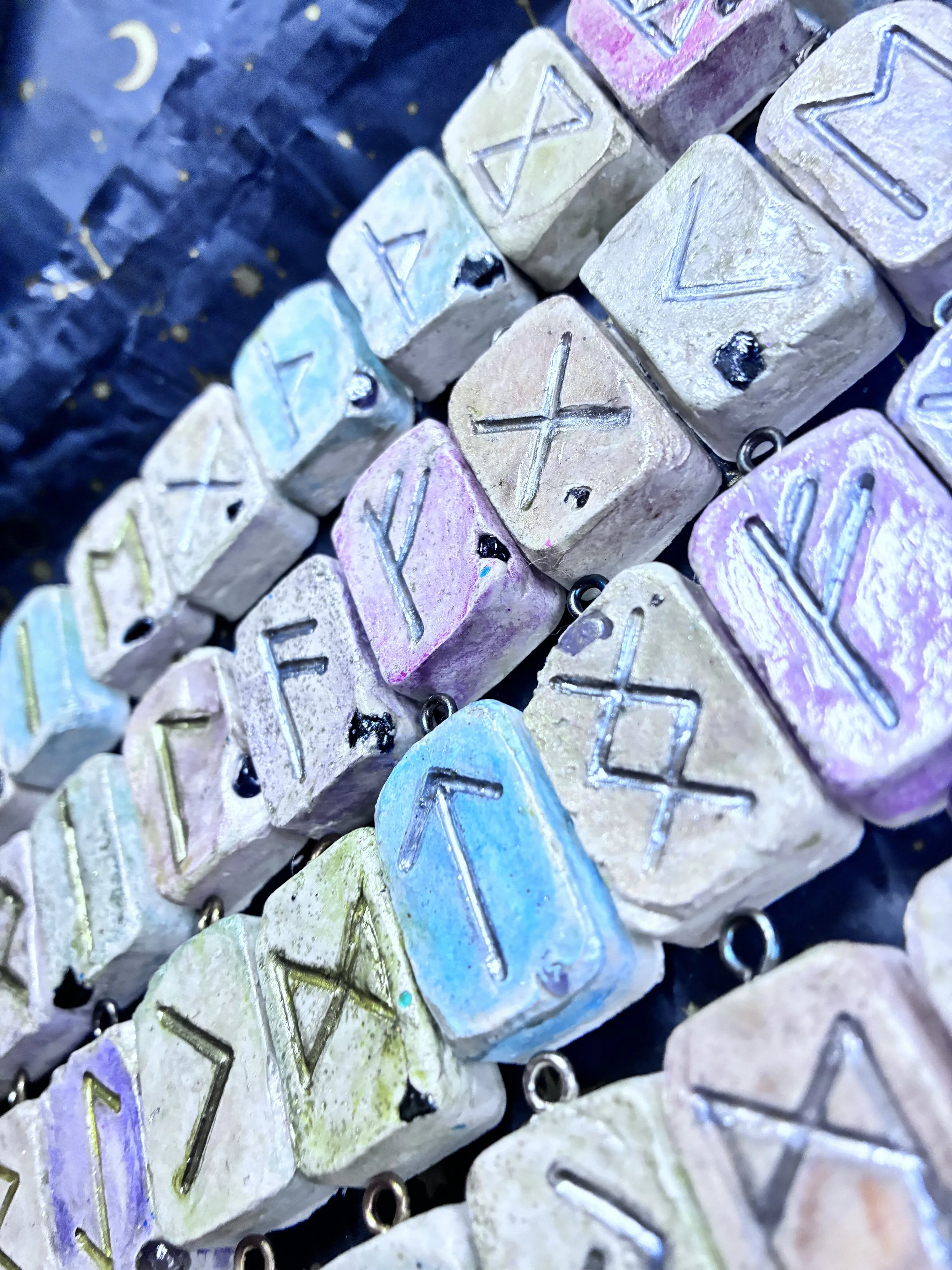 🪨 Rune Pendant Collection - LunaWye