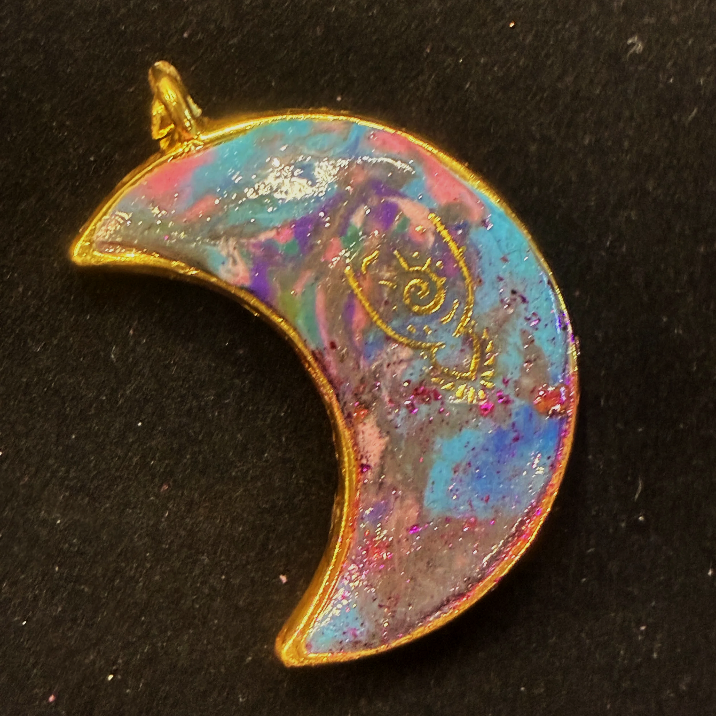 ☽𖤓☾ LunaWye Wye Moons – Pendant - LunaWye