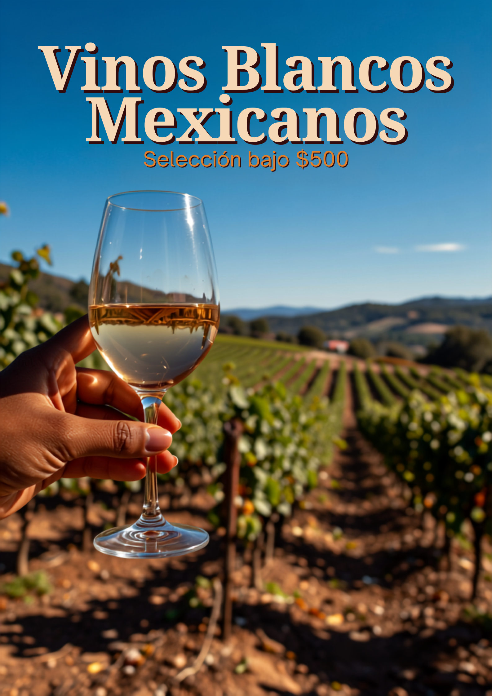 Mejores vinos blancos mexicanos: selección bajo 500 pesos