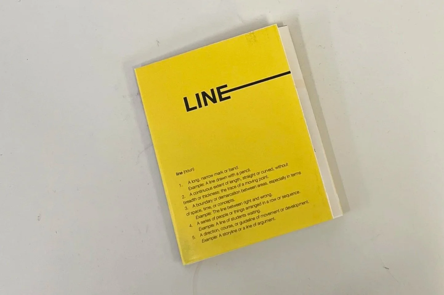Line (Essay Zine)