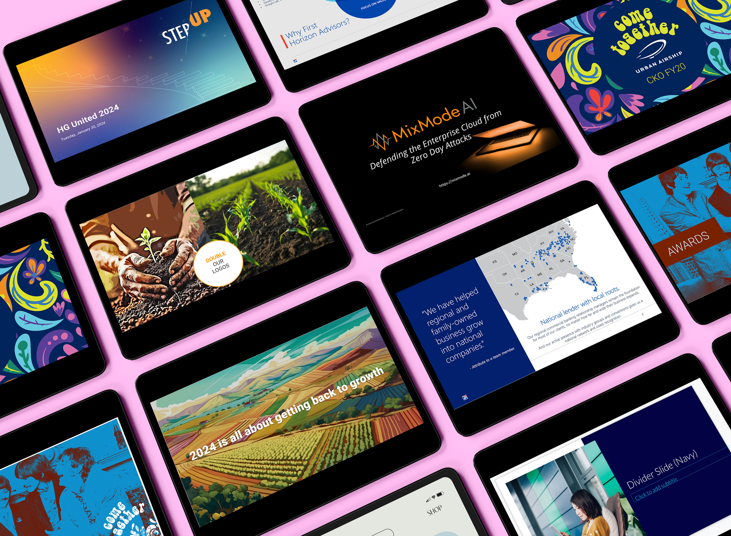 Corporate Communications & Presentations