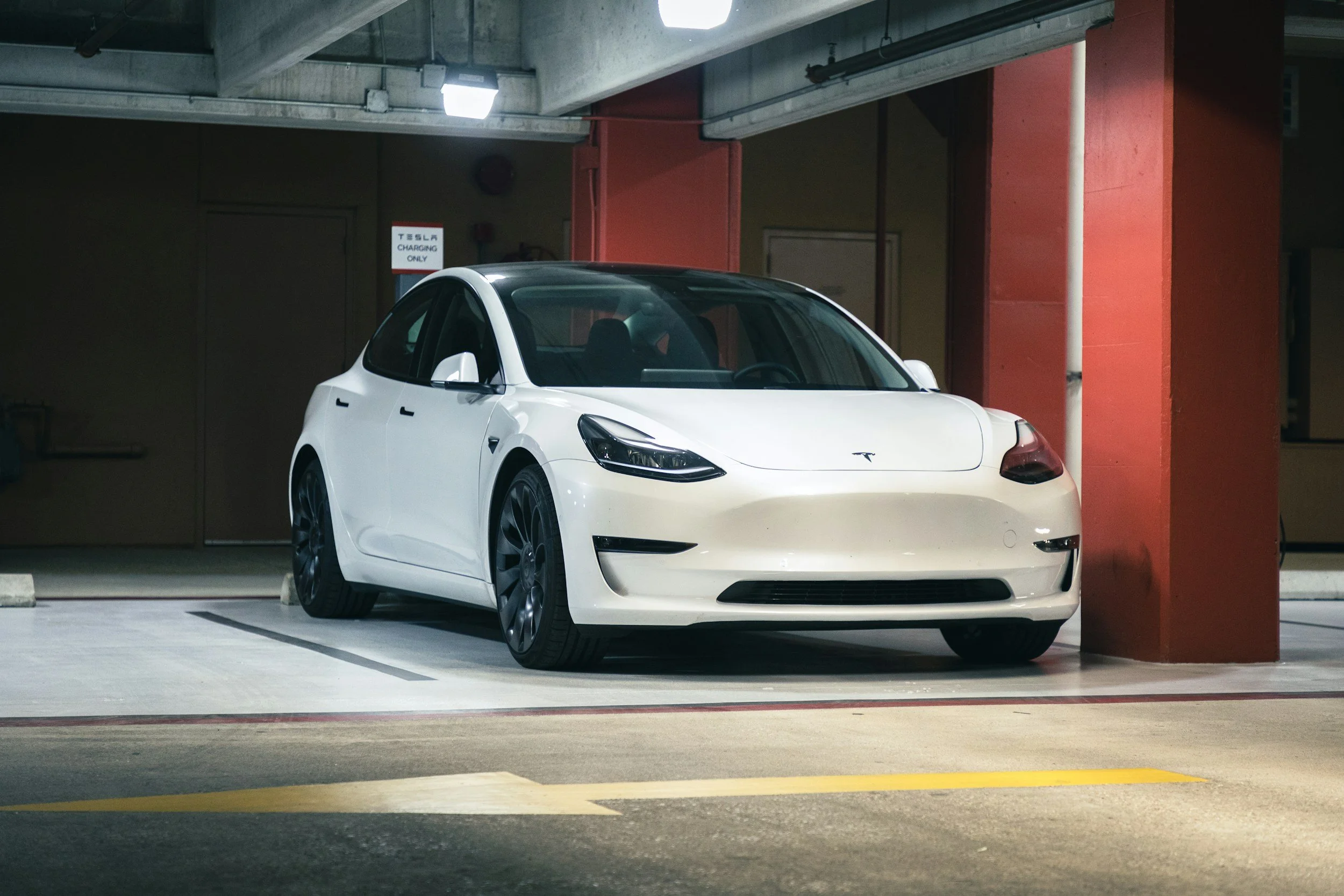 Tesla Model 3 electric vehicle for home EV charger installation in Melbourne