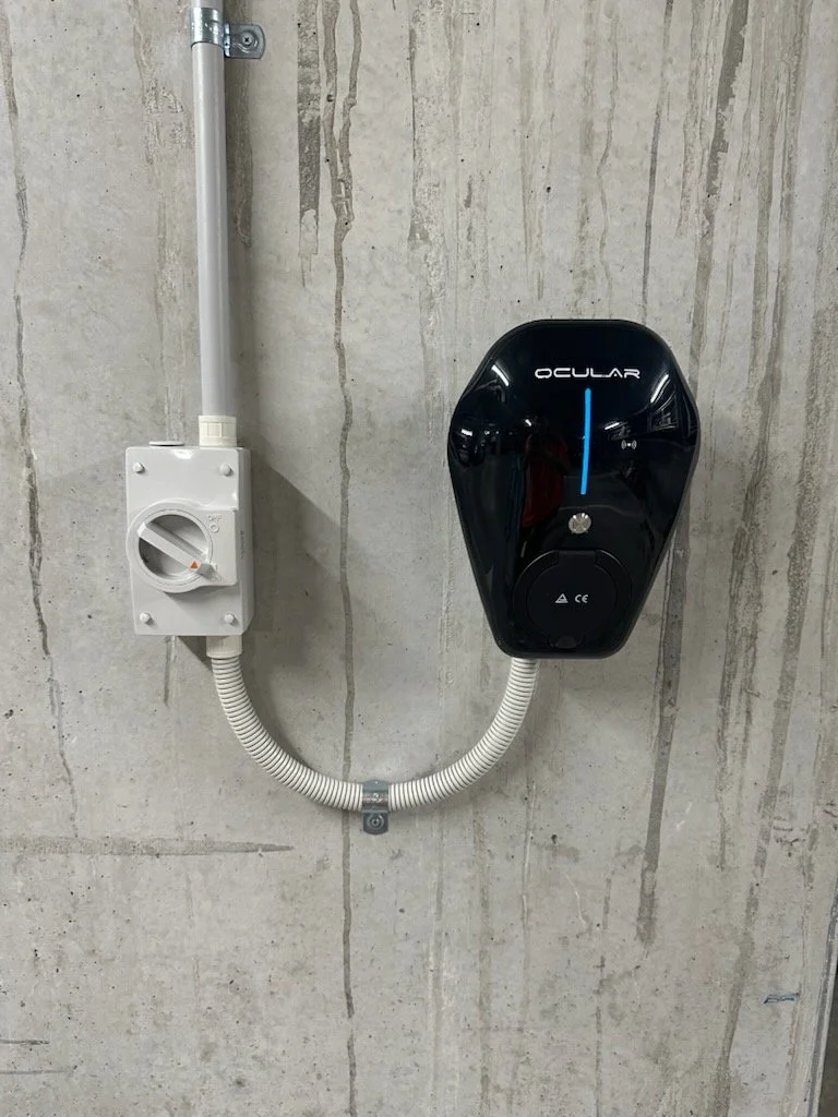 Kew Strata EV Charger Installation with Basement Conduit