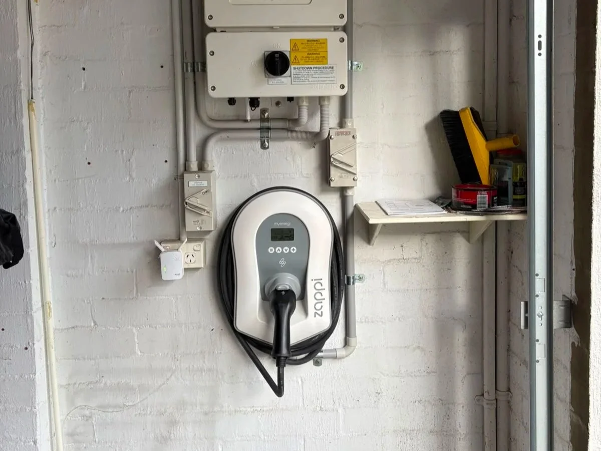 Zappi 7kW Solar-Aware EV Charger Installation in Seaford