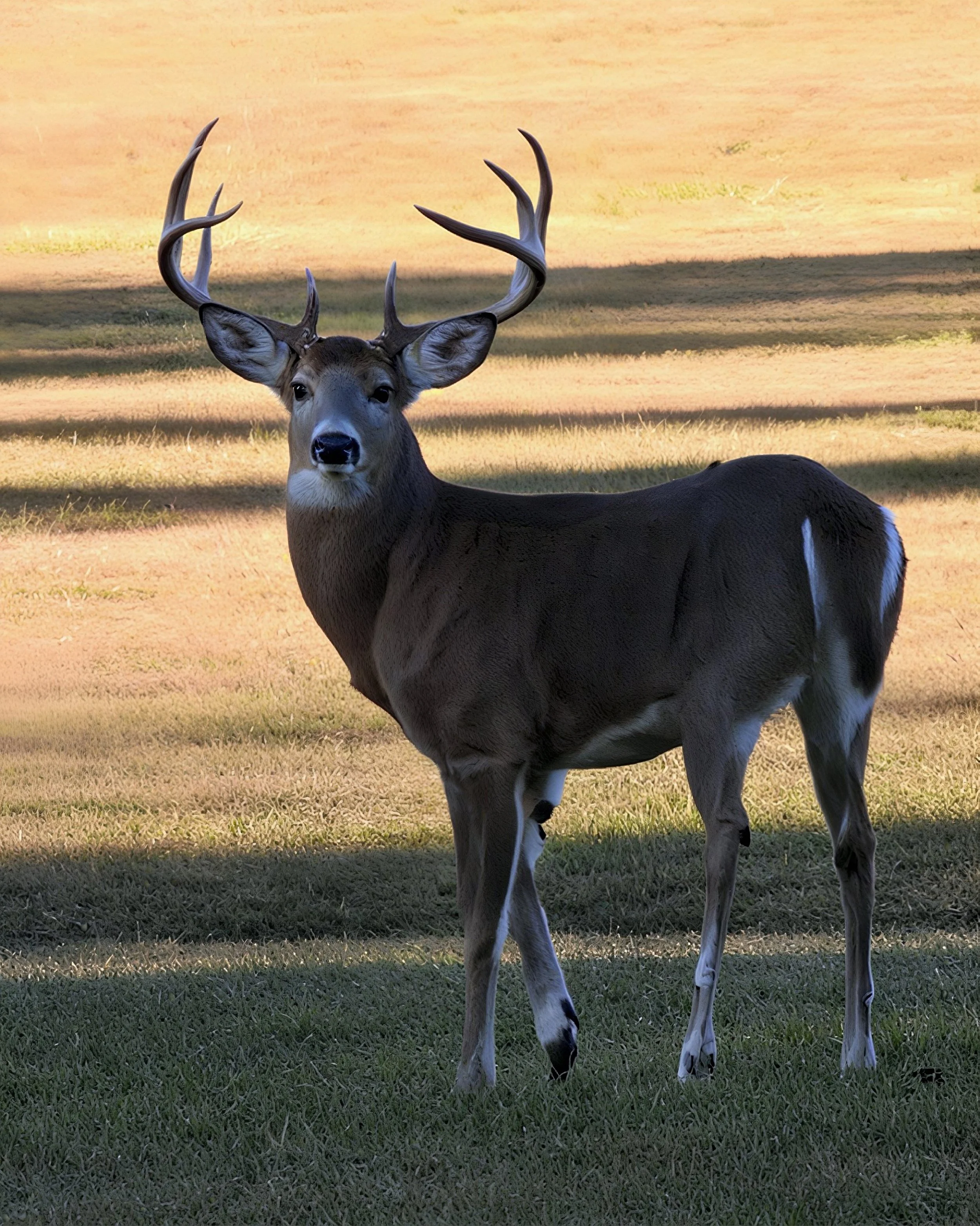 Stately Big Buck Photo on Canvas