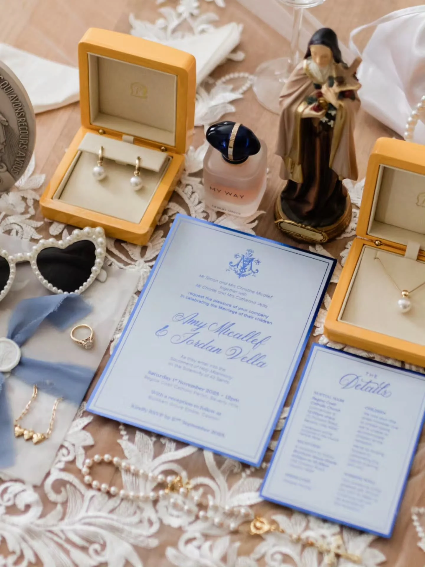 Where it all began!!!

When I first opened my business, I really was my first client (and the worst to be honest, I'm very picky compared to my clients 🫣) 

However, these were my first wedding invitations I had to not only design but find a printer