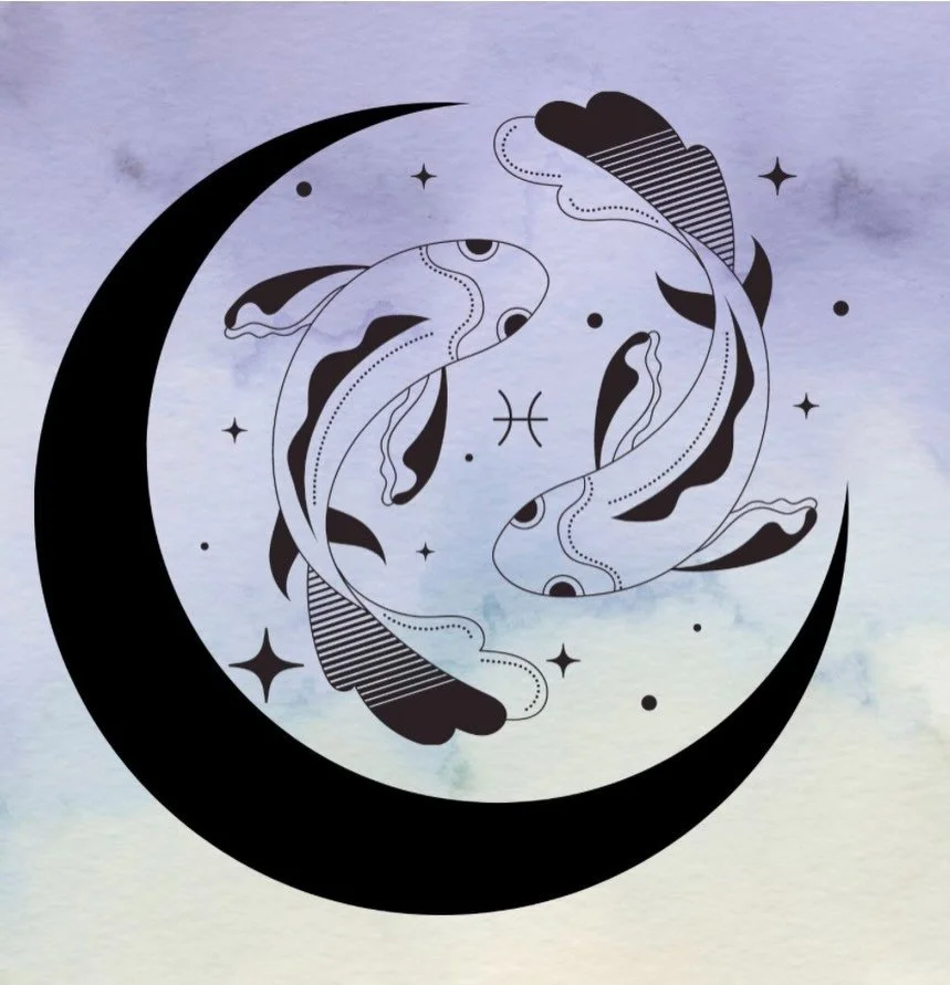 Tonight is the new moon in Pisces and the last new moon of the astrological year. Pisces returns everything to water. We are being called to release cycles that have run their course, emotional weight we&rsquo;ve carried instead of releasing and the 