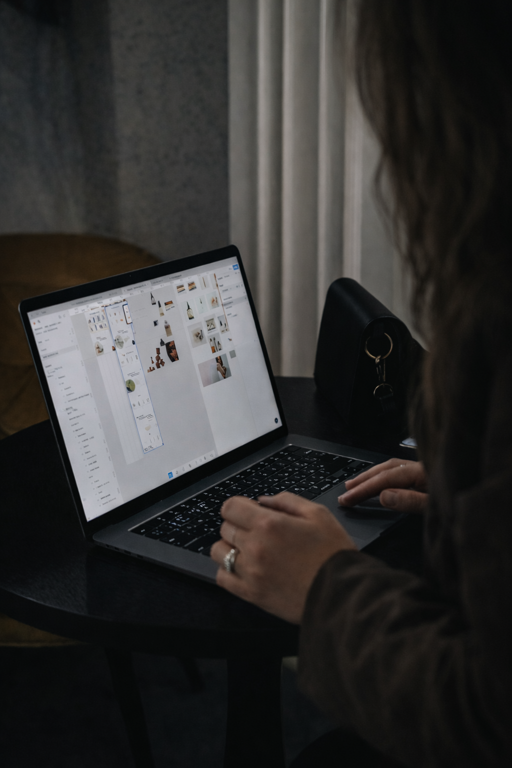 Mazu Studio Creative Studio Work on Computer