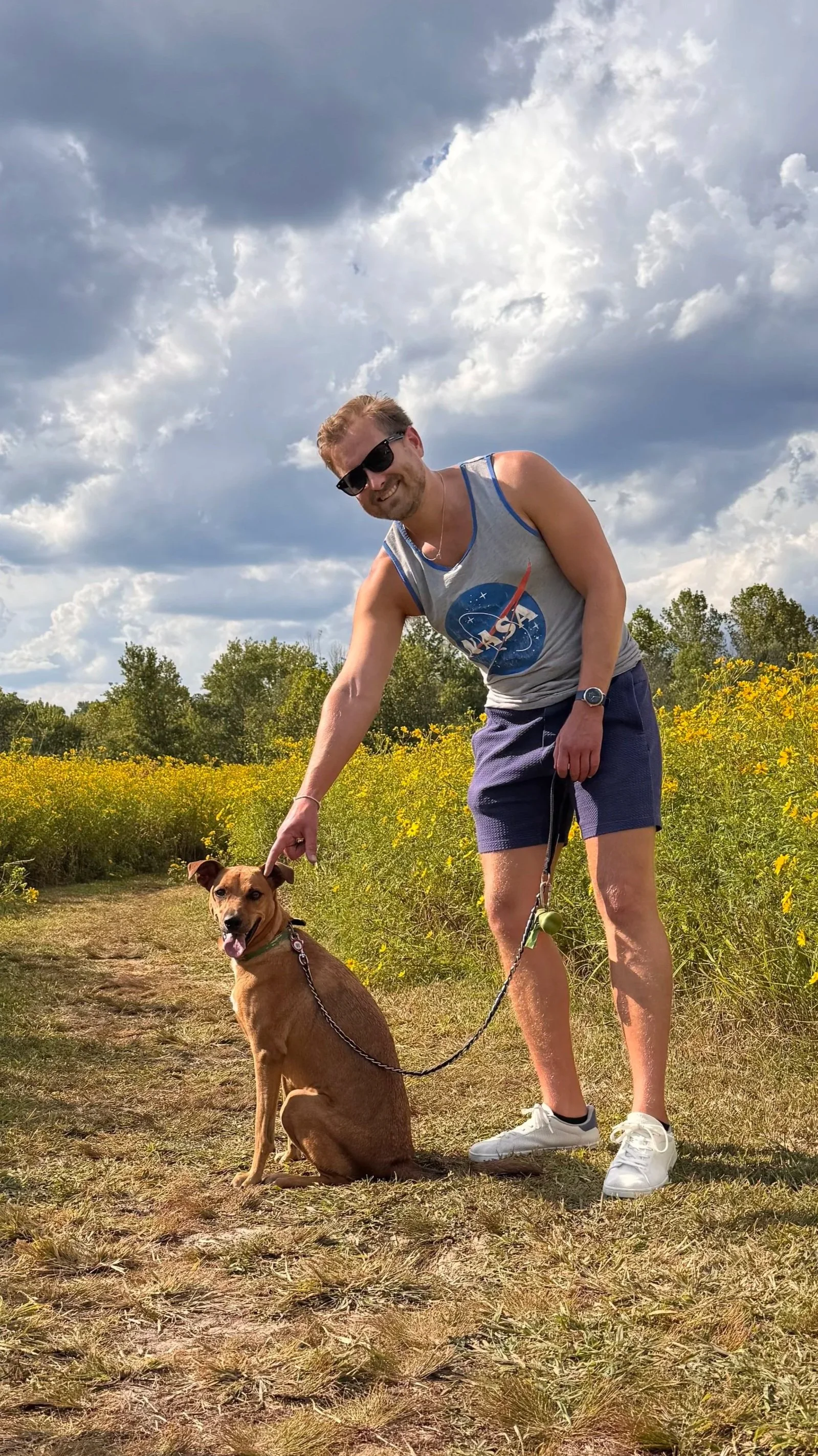 Aaron and Sandy at Shelby Park