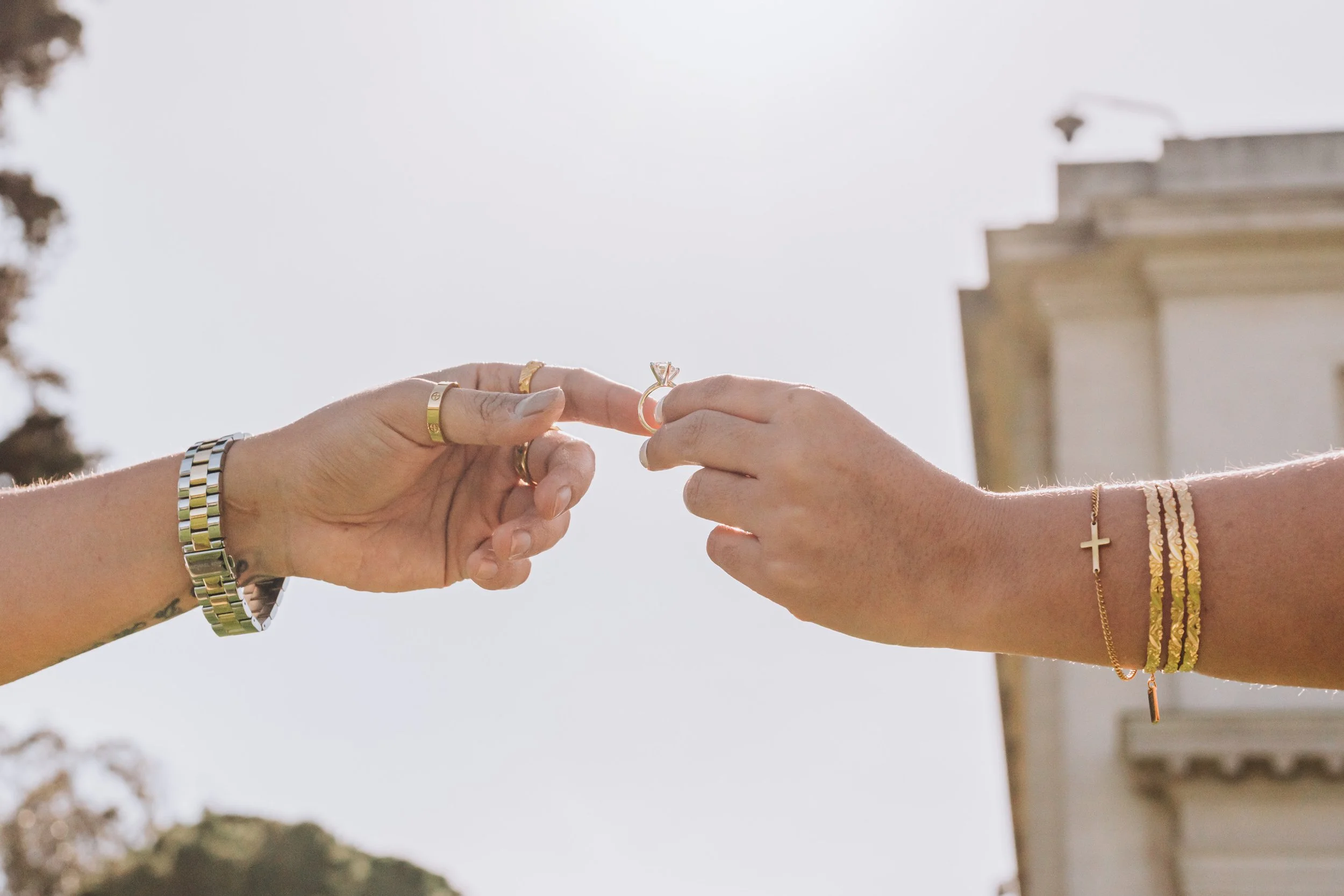Legion of Honor San Francisco Engagement 